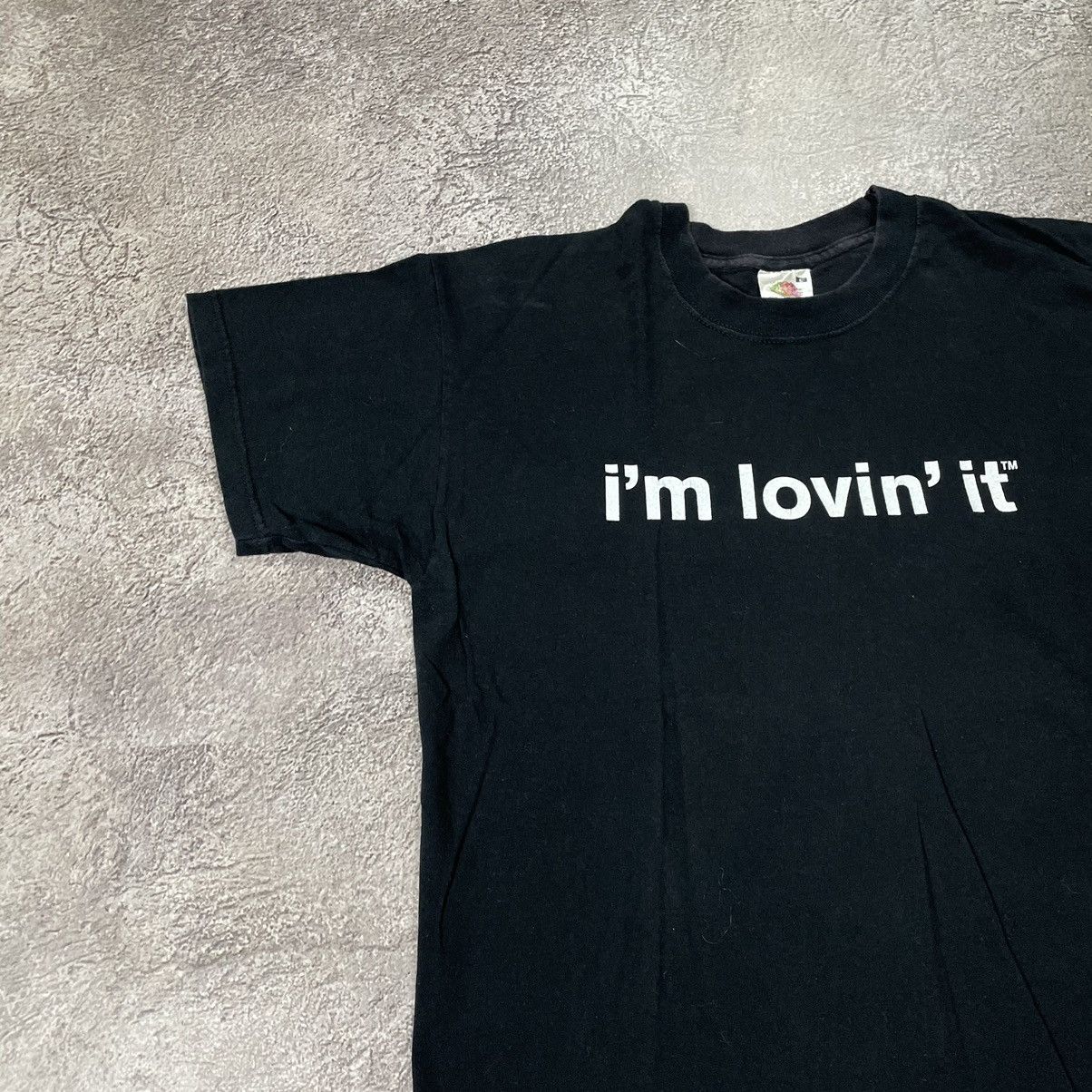 Band Tees Vintage 00s ADULT “ IM LOVIT IT McDonald “ FUNNY BuyTee Size US L / EU 52-54 / 3 - 3 Thumbnail