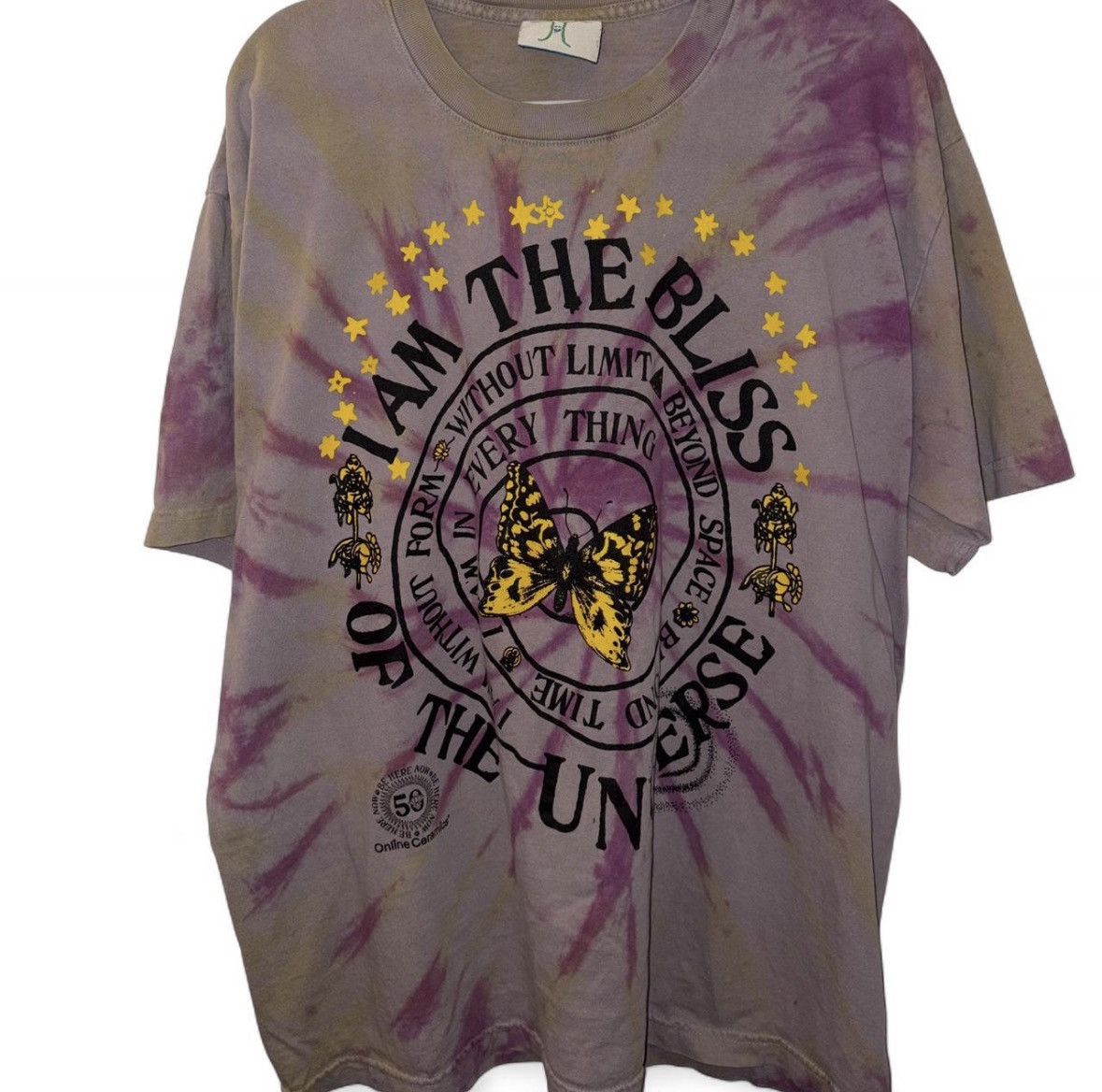 Online Ceramics Online Ceramics Ram Dass Be Here Now T Shirt XL Tie Dye Size US XL / EU 56 / 4 - 1 Thumbnail