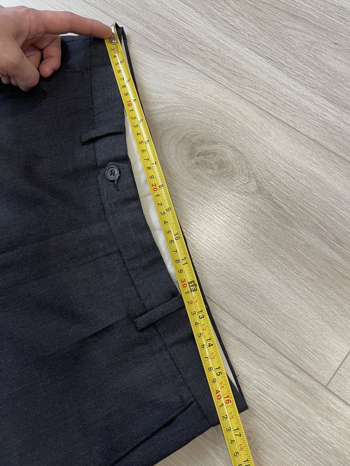 DAKS DAKS London Gray 2-Piece Suit - 100% Pure New Wool Size 38R Size 38R - 15 Thumbnail