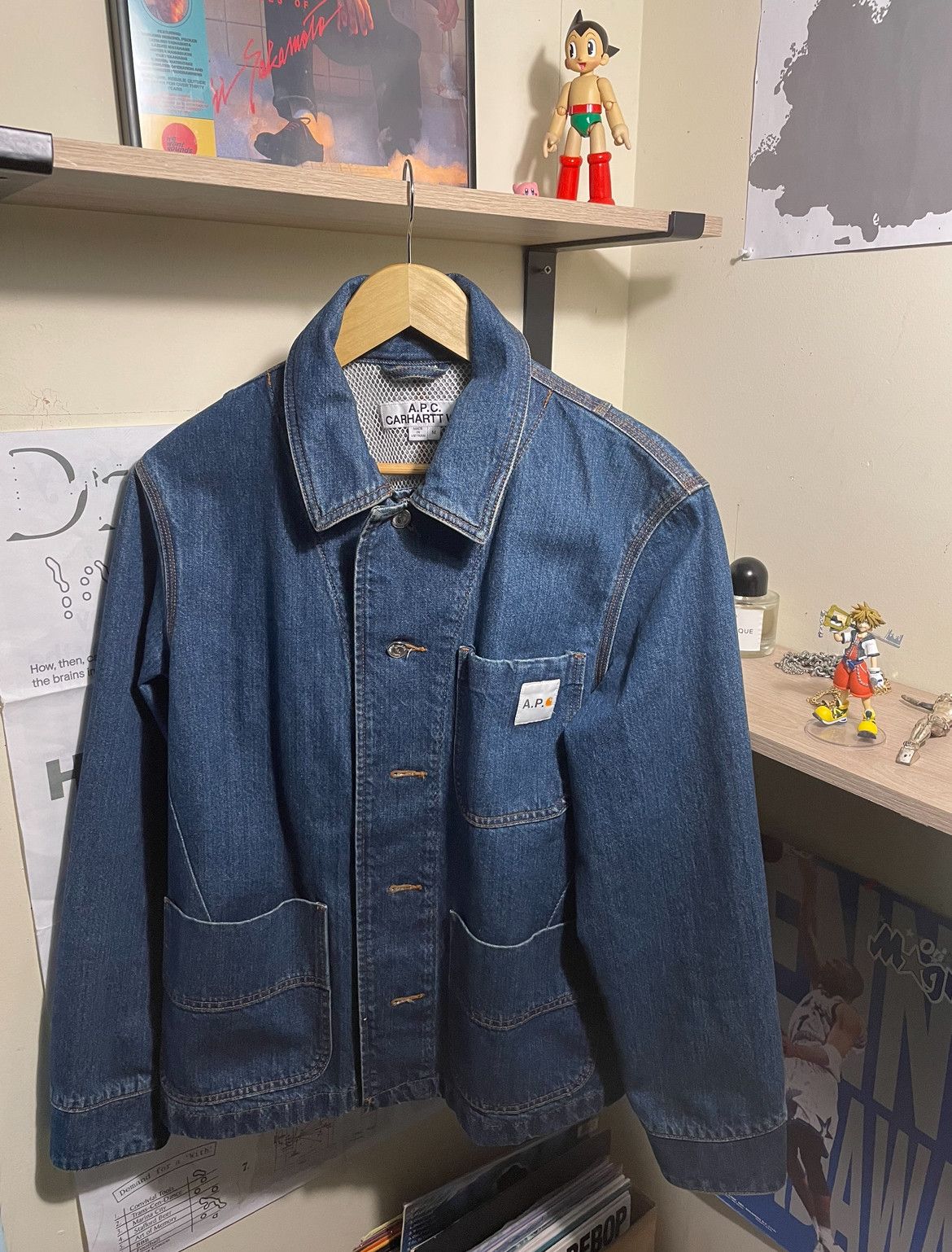 A.P.C. × Carhartt A.P.C. X CARHARTT WIP TALK JACKET | Grailed