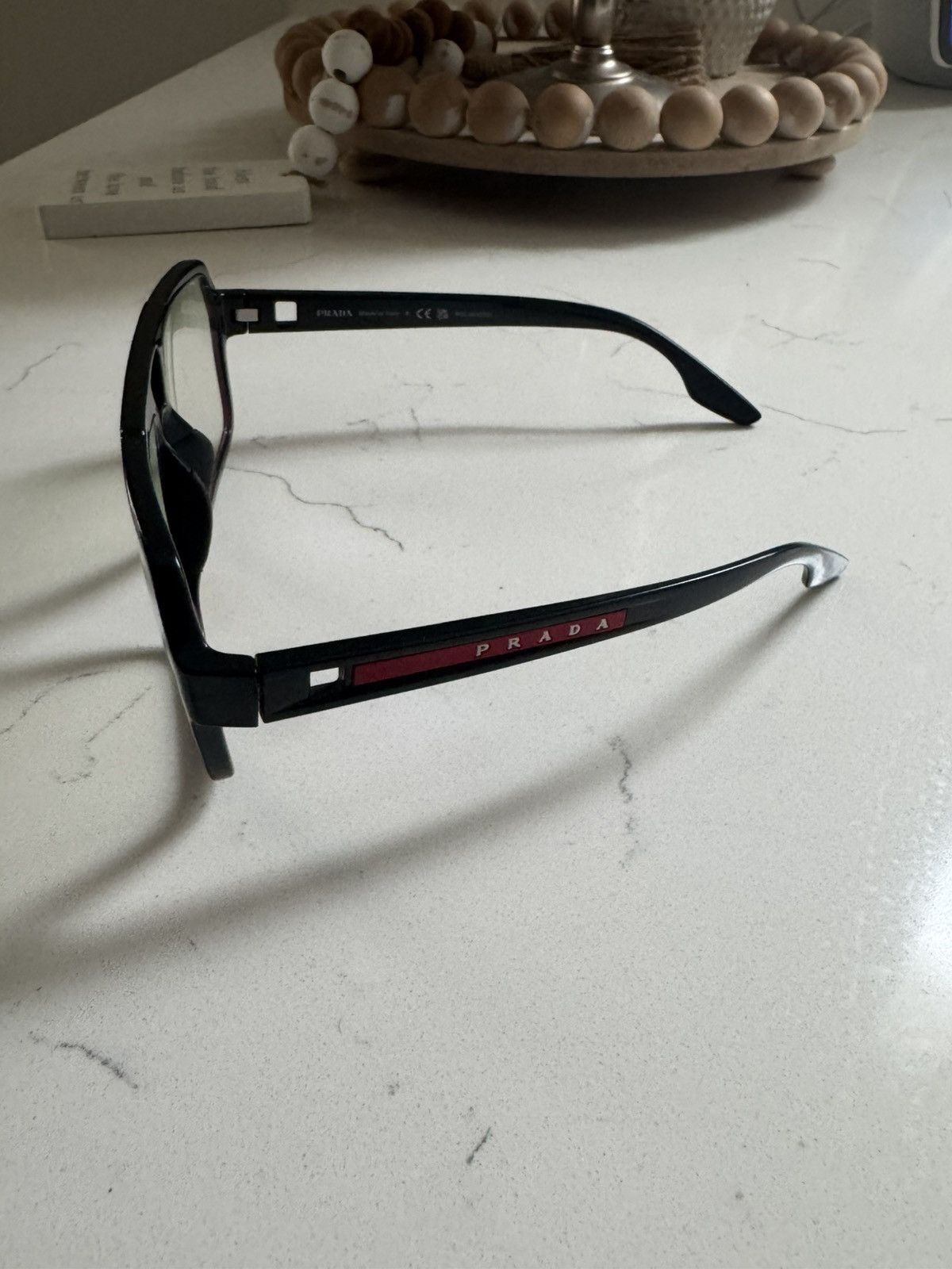 Prada Prada Linea Rossa Sunglasses Size ONE SIZE - 4 Thumbnail