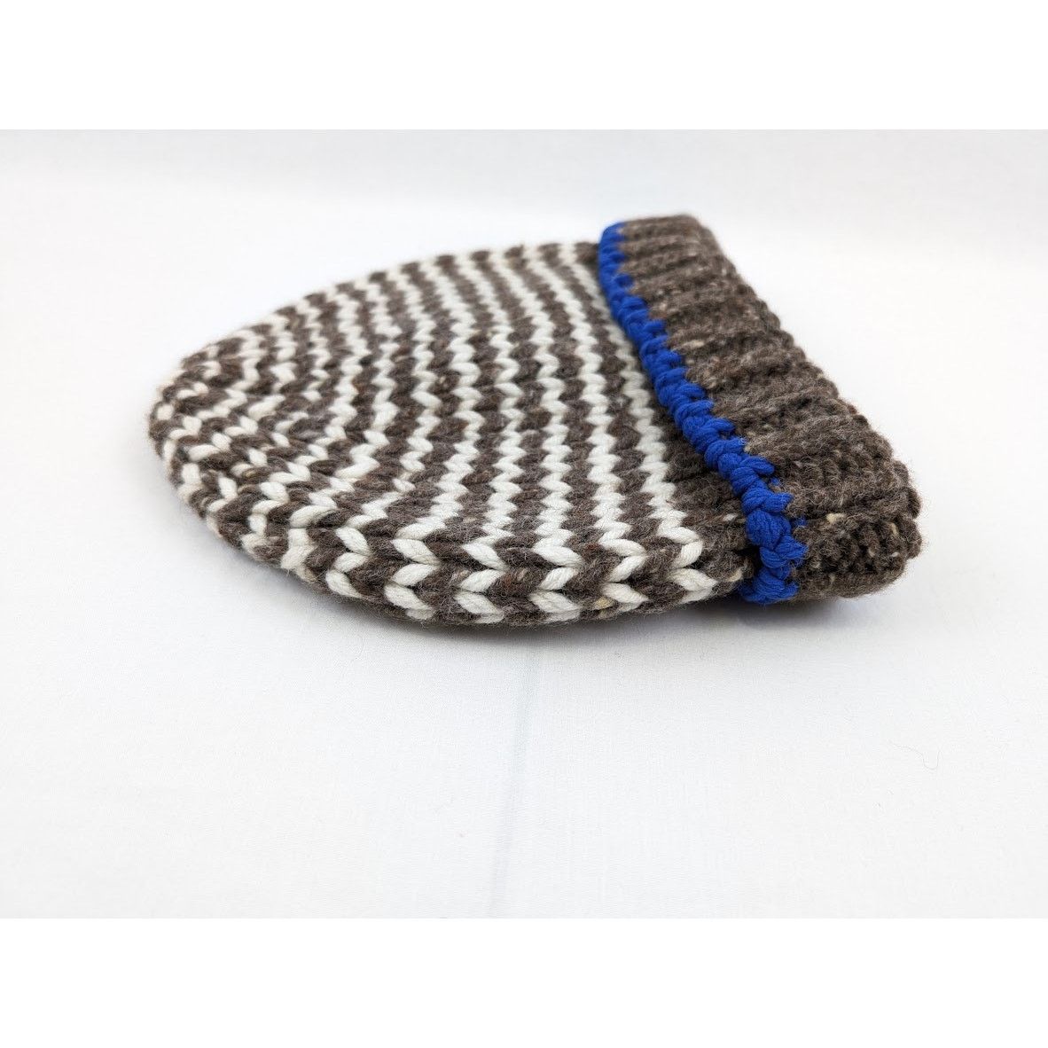 Bottega Veneta o1rshd1 Q:2/ Size: M /Dup/ Beanie Cap / Hat HW Zig Zag Wool Size ONE SIZE - 6 Thumbnail