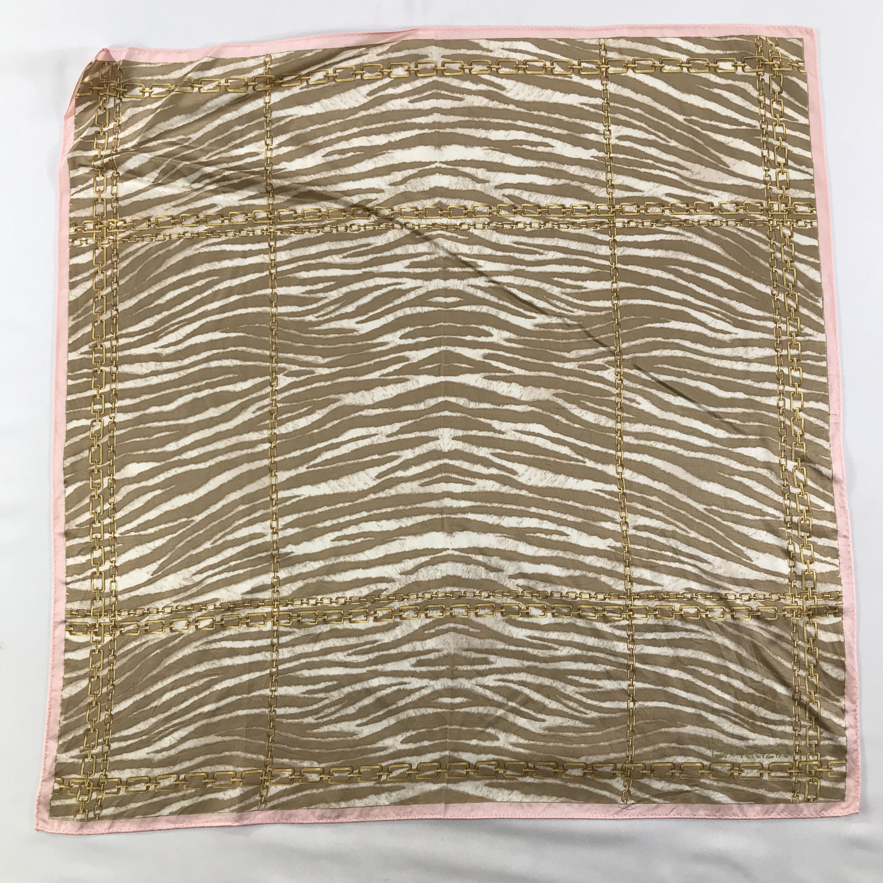 Krizia Uomo Vintage Krizia Uomo Silk Scarf Size ONE SIZE - 2 Thumbnail