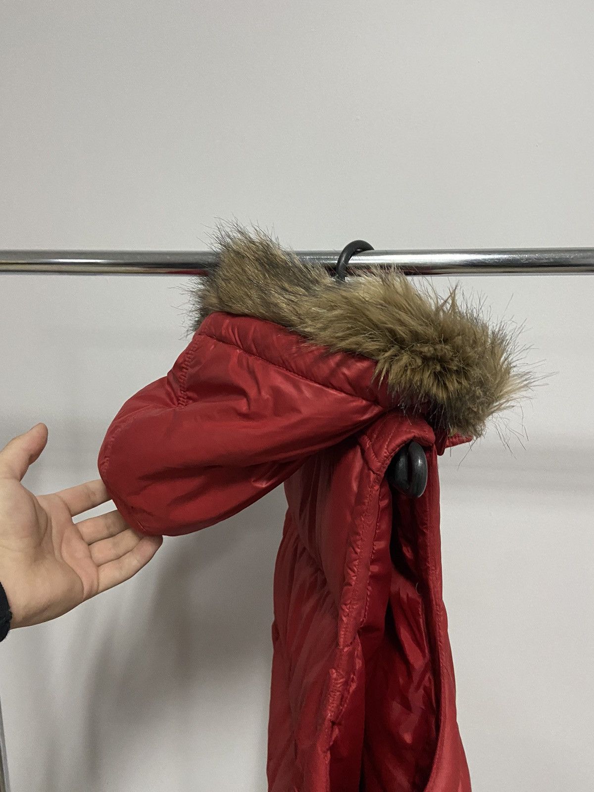 Polo Ralph Lauren × Vintage Polo jeans Ralph Lauren logo hooded fur vintage Size L / US 10 / IT 46 - 6 Thumbnail