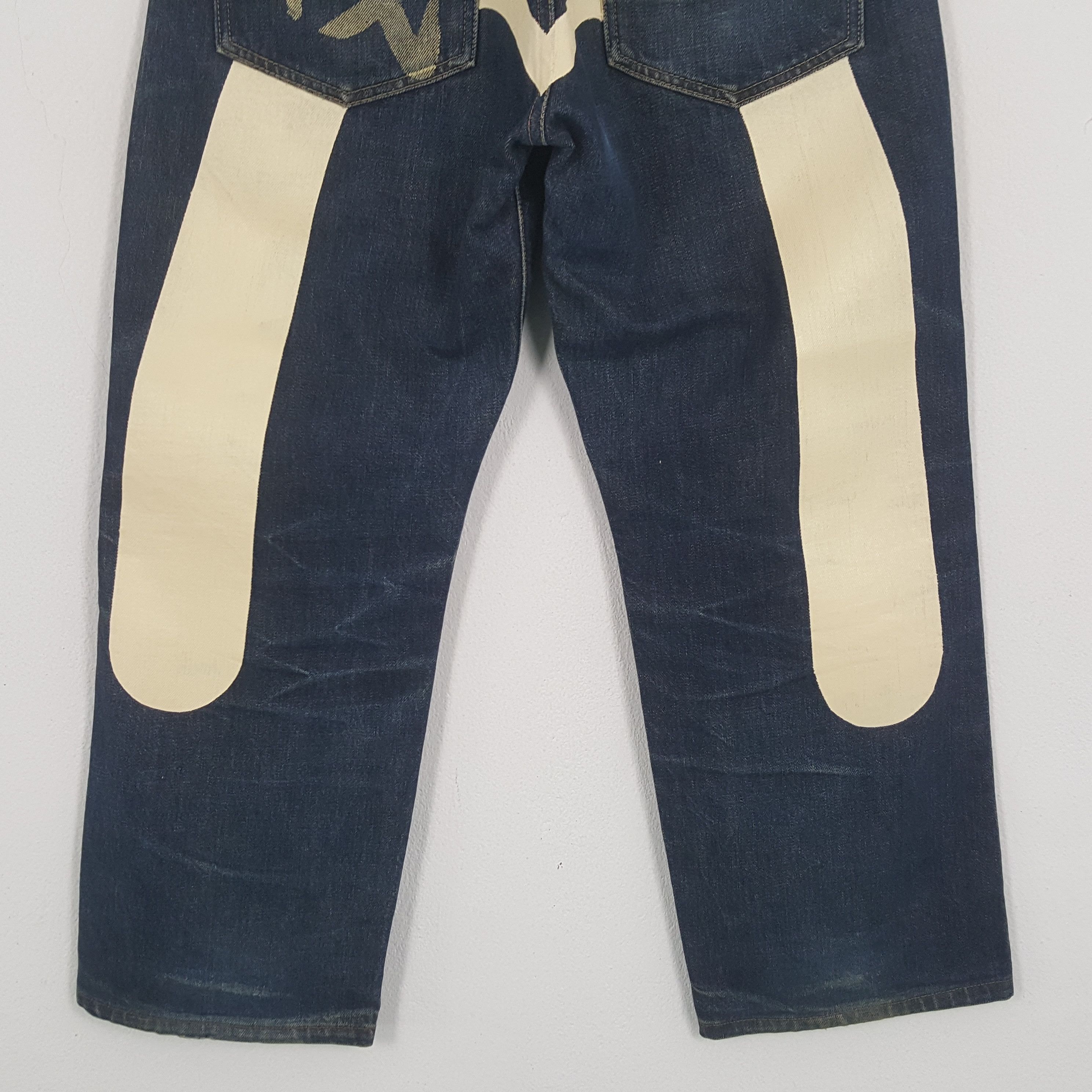 Evisu Evisu Japanese Brand Streetwear Custom Daicock Jeans Size US 30 / EU 46 - 3 Thumbnail