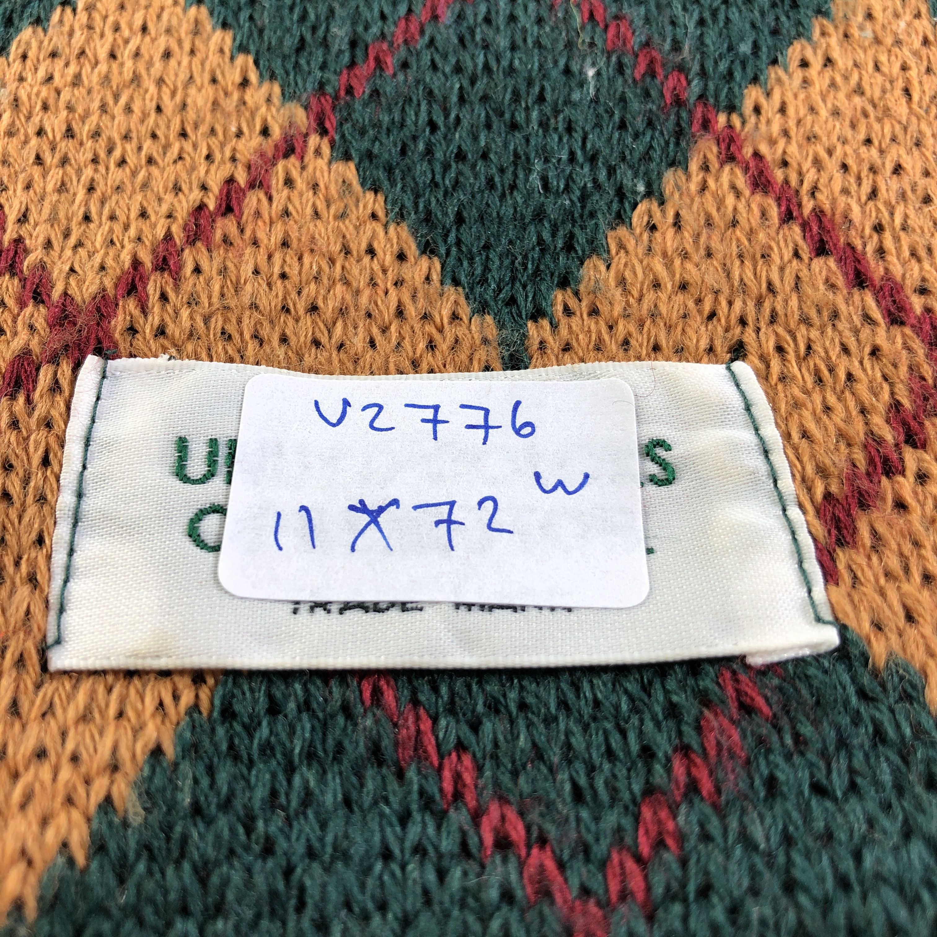 United Colors Of Benetton United Colors Of Benetton Wool Scarf Muffler V2776 Size ONE SIZE - 8 Thumbnail