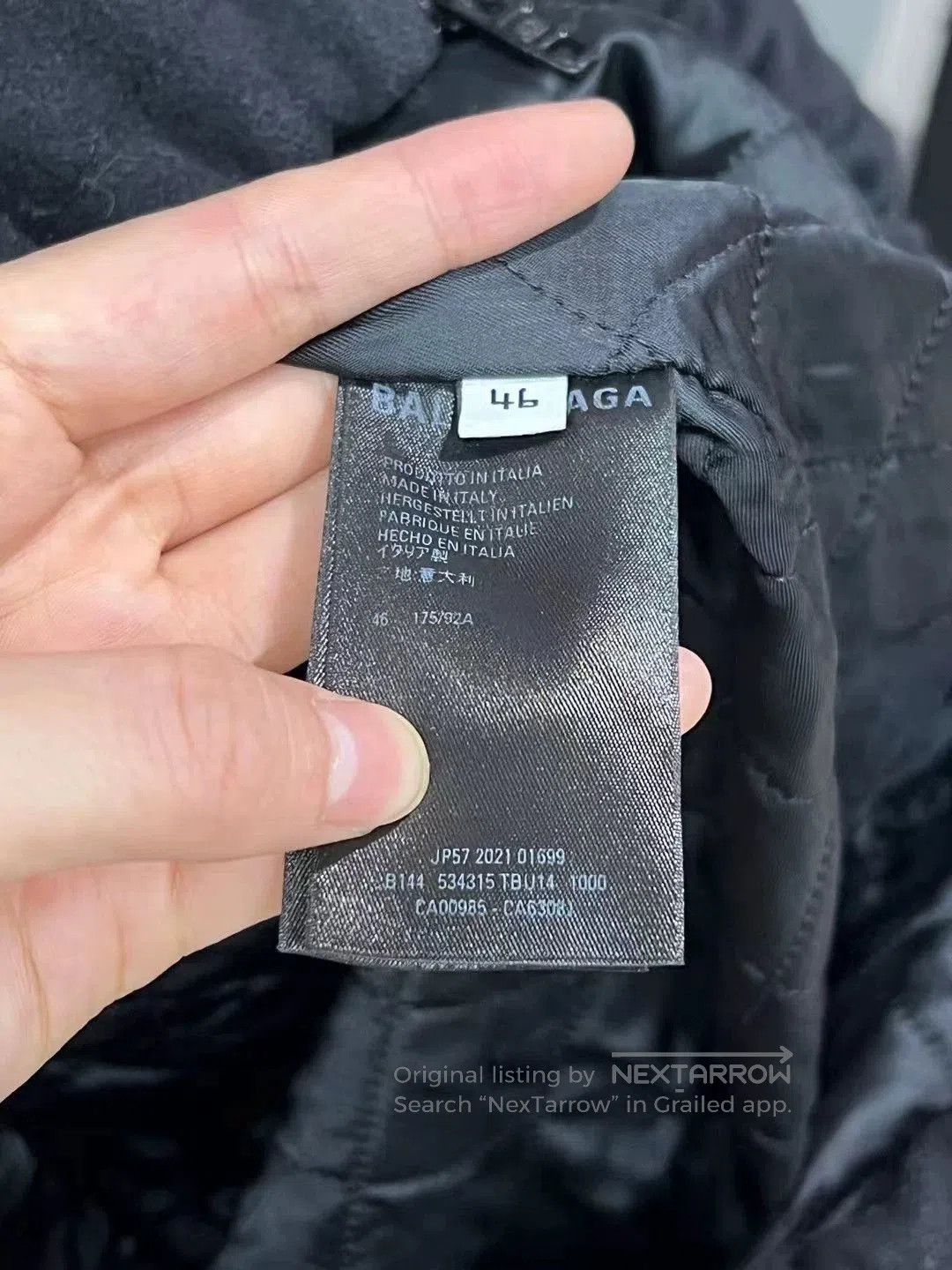 Balenciaga Balenciaga Wool Cotton Coat. Size US M / EU 48-50 / 2 - 3 Thumbnail