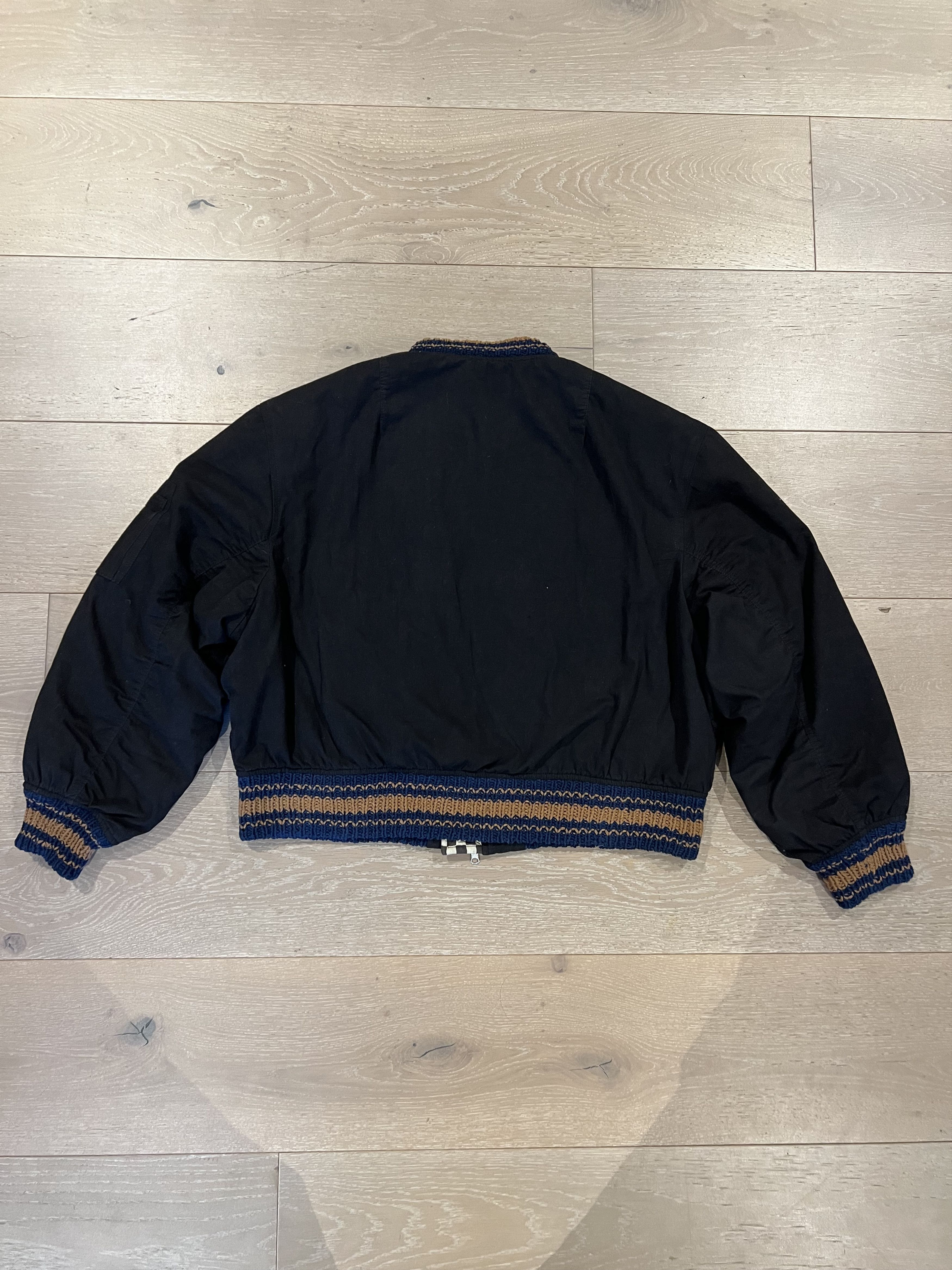 Story Mfg. 💚 Story Mfg. Handmade Seed Bomber Black Wonky-Wear Large Size US L / EU 52-54 / 3 - 10 Thumbnail