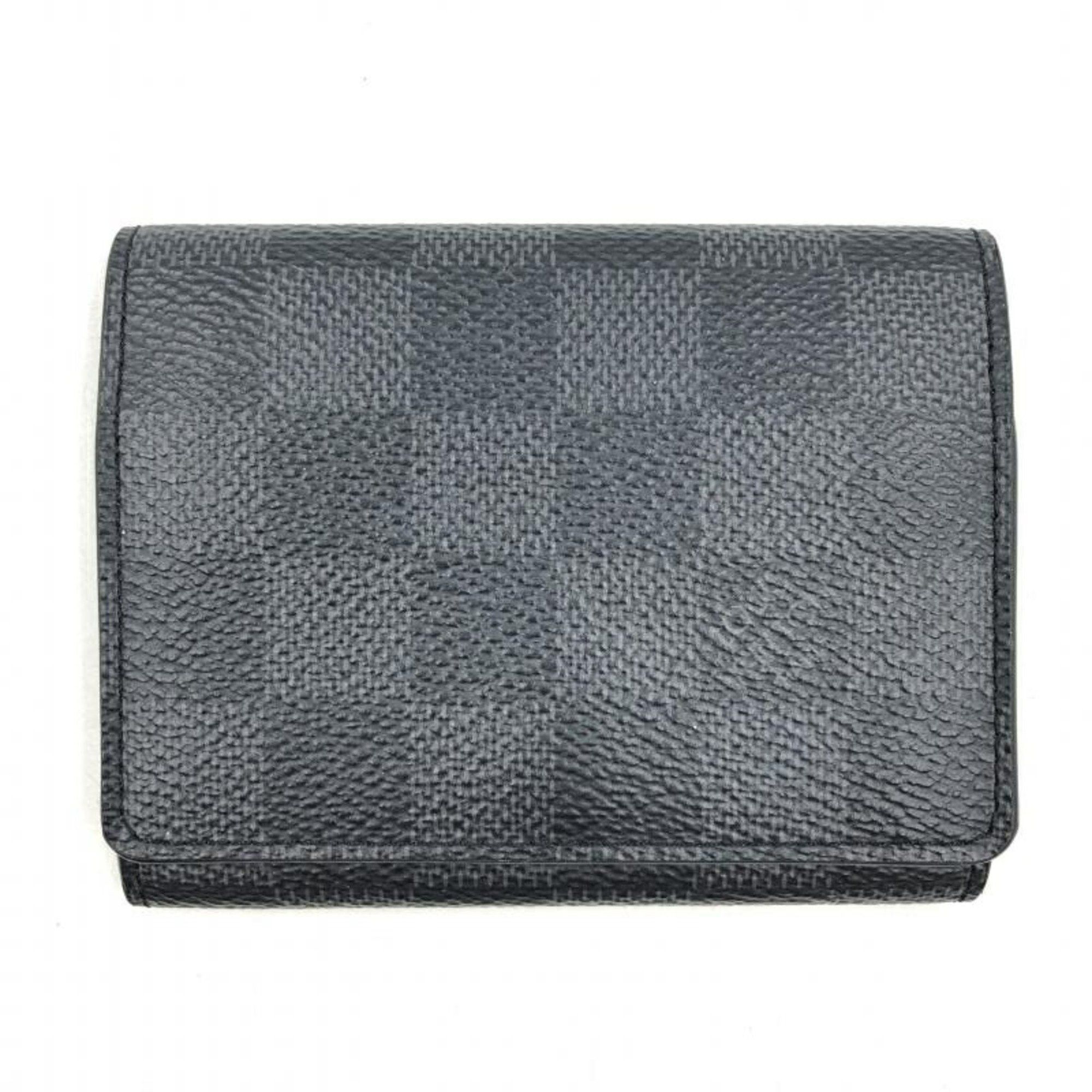 Louis Vuitton LOUIS VUITTON Envelope Carte de Visite N63338 IC reaction available R-C △Initials J.O. included, dirty Size ONE SIZE - 1 Thumbnail