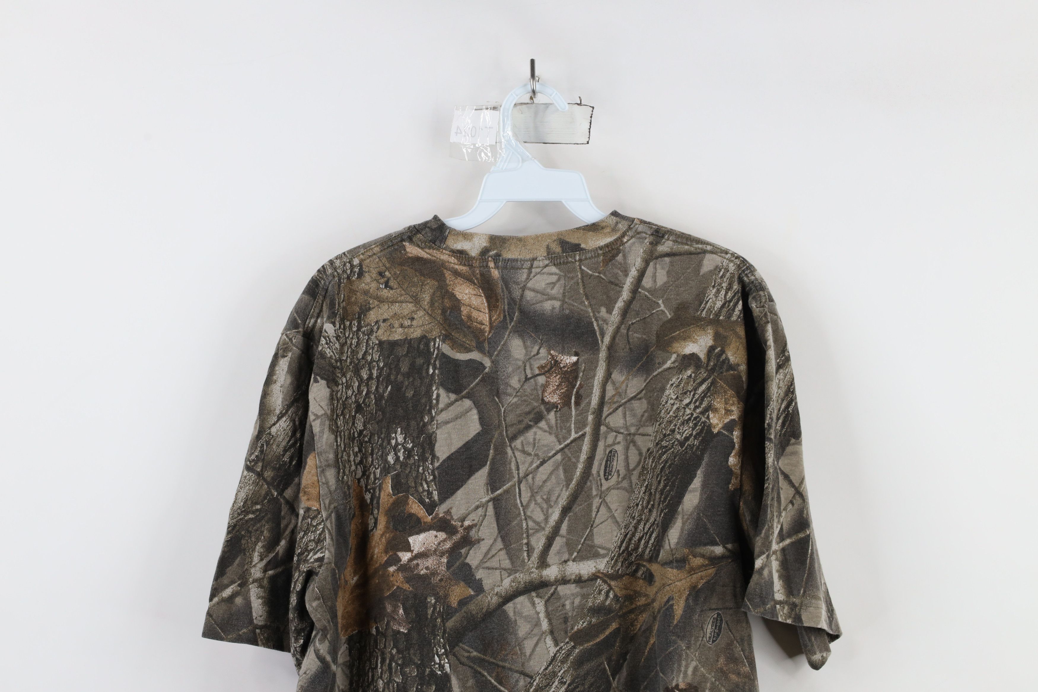 Vintage Vintage 90s Streetwear Camouflage Pocket T-Shirt Cotton Size US L / EU 52-54 / 3 - 9 Thumbnail