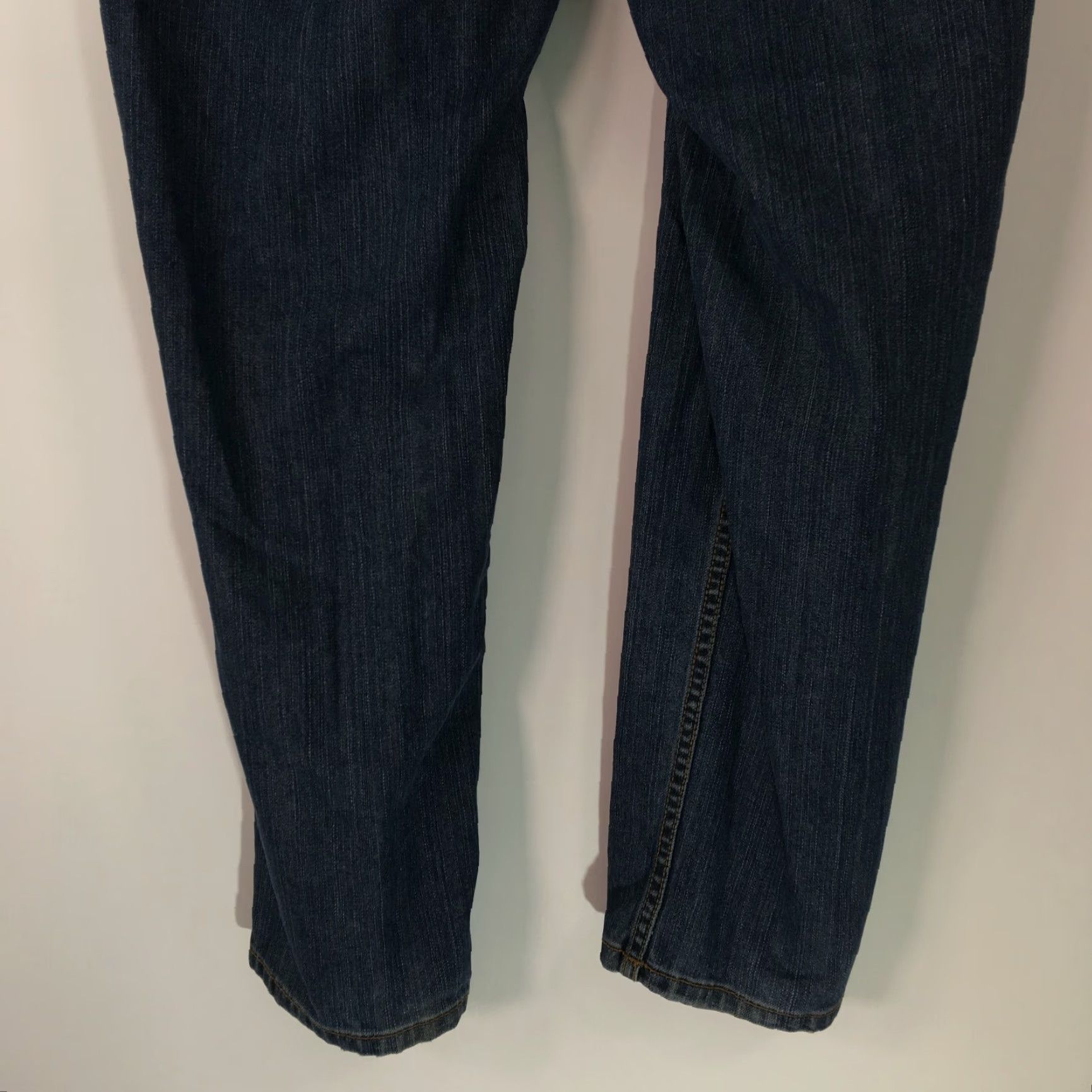 Lands' End Lands' End Jeans Mens 38x30 Blue Regular Tapered Denim 5-Pocket Size US 38 / EU 54 - 5 Thumbnail