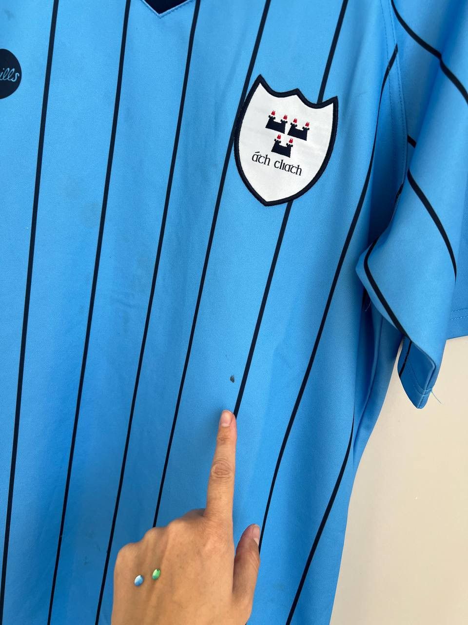 O'Neills 1983-86 DUBLIN GAA (ÁTH CLIATH) RETRO HOME JERSEY Size US L / EU 52-54 / 3 - 2 Thumbnail