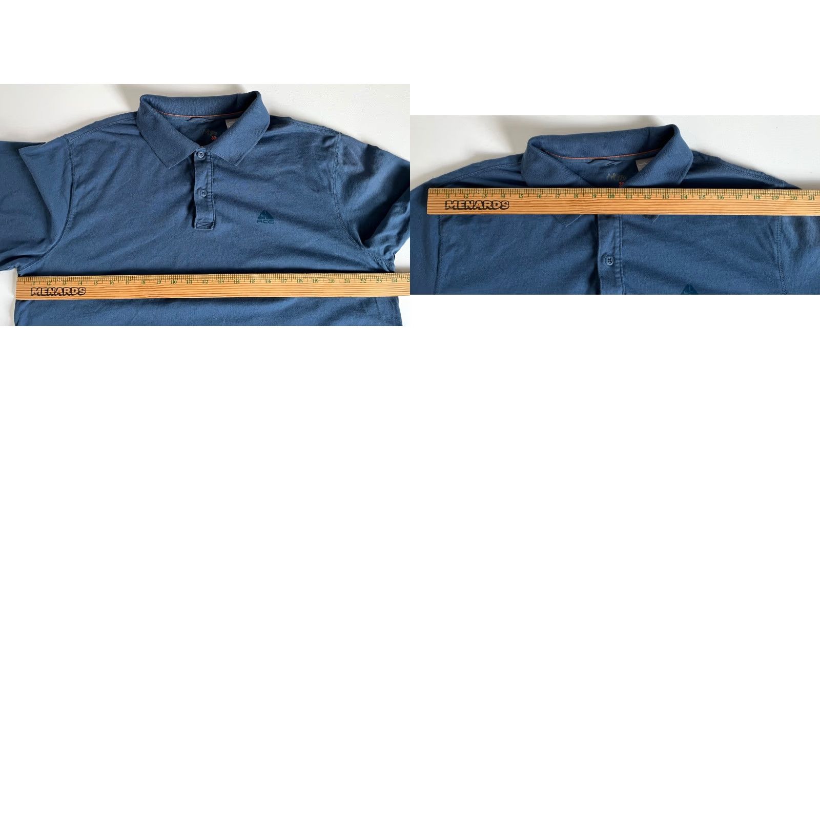 Nike ACG Nike ACG Polo Shirt Men's XL Organic Cotton 30+ Sun Protection Blue Polo Shirt Mens XL Organic Cotton 30+ Sun Protection Nike ACG Polo Shirt Blue Size US XL / EU 56 / 4 - 9 Thumbnail
