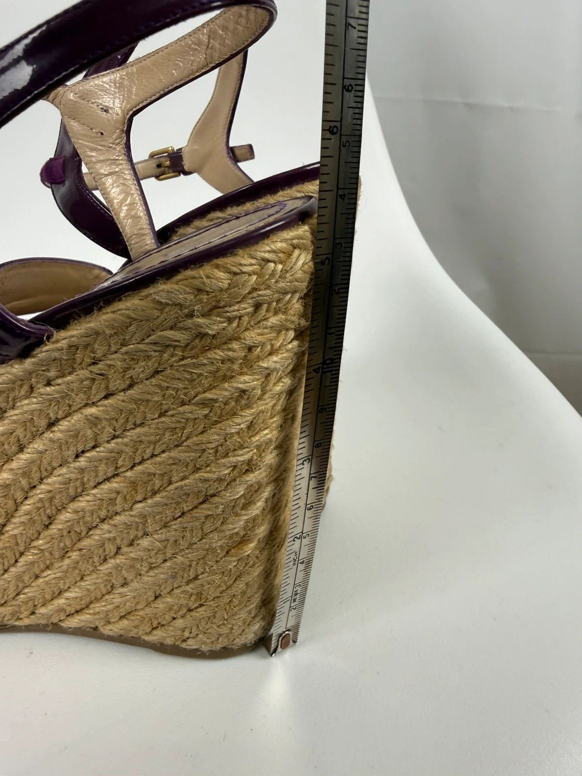Yves Saint Laurent Yves Saint Laurent Wedge Sandals size 41 Size US 10 / IT 40 - 13 Thumbnail