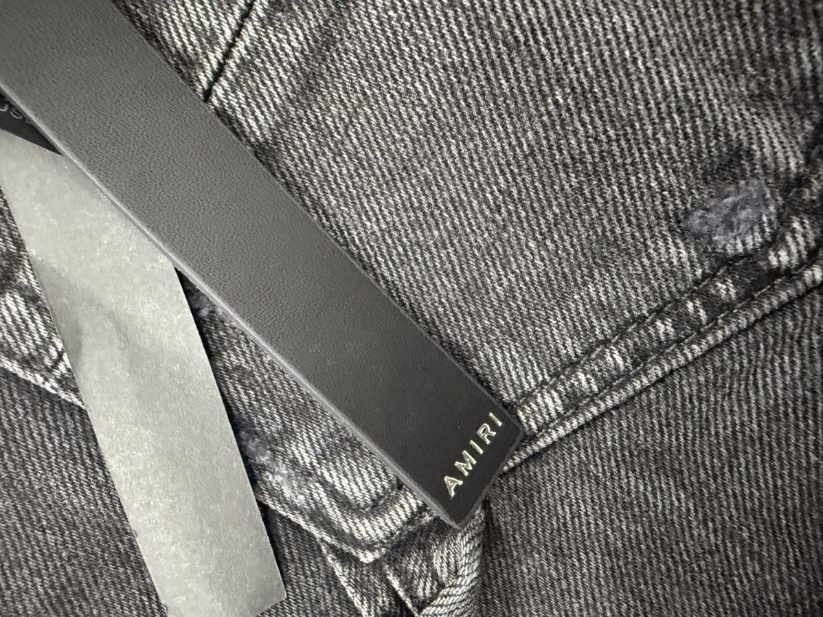 Amiri Amiri Black Baggy Jeans Size US 32 / EU 48 - 4 Thumbnail