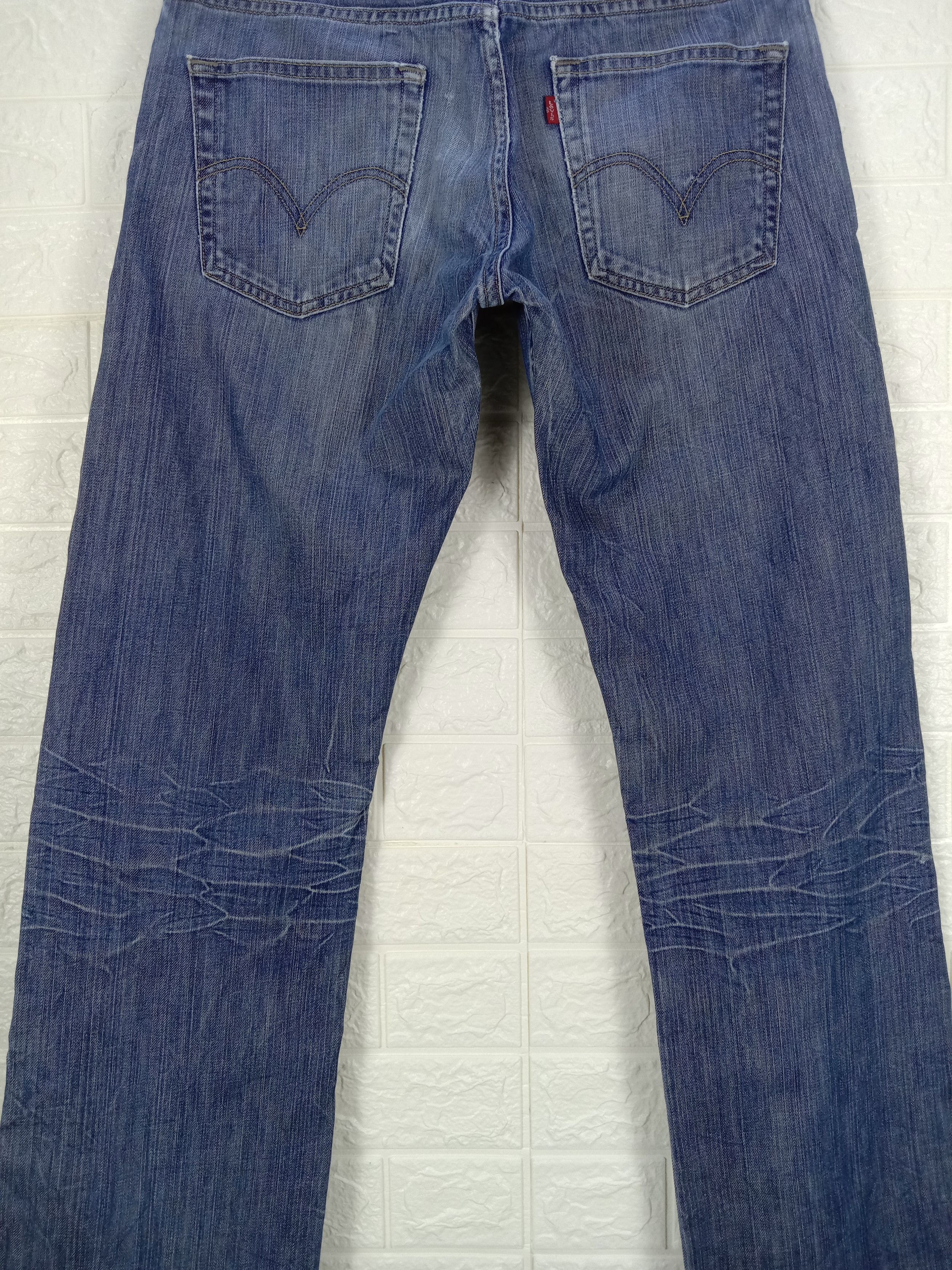 Levi's Vintage Levi's 514 Slim Straight Jeans Earth Tone Denim Size US 32 / EU 48 - 7 Thumbnail