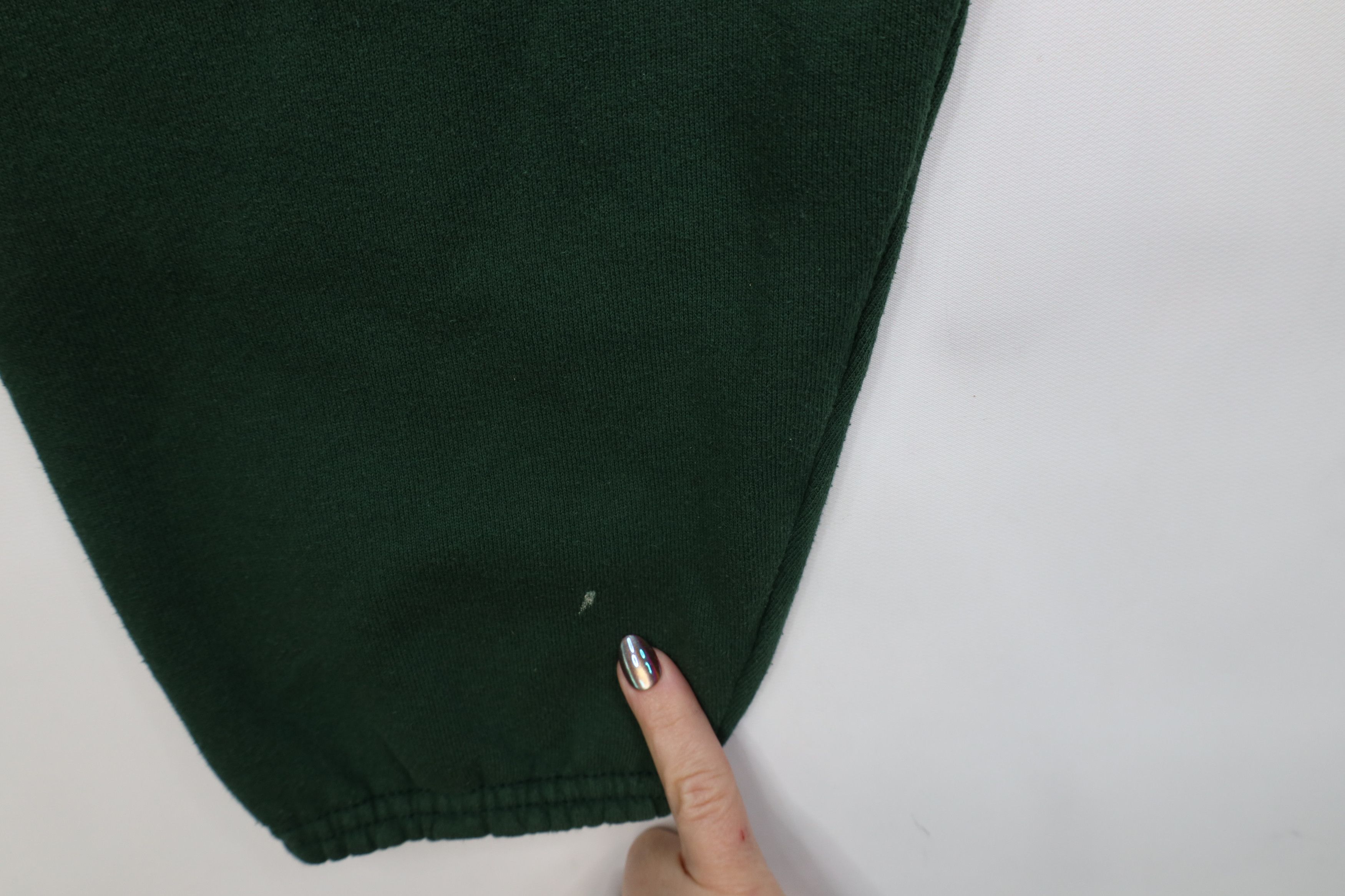 Vintage Vintage 90s Streetwear Heavy Sweatpants Joggers Green USA Size US 40 / EU 56 - 12 Thumbnail