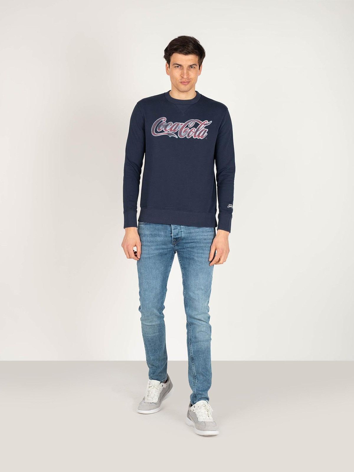 MC2 Saint Barth MC2 Saint Barth Coca Cola Navy Sweatshirt Size US L / EU 52-54 / 3 - 2 Thumbnail