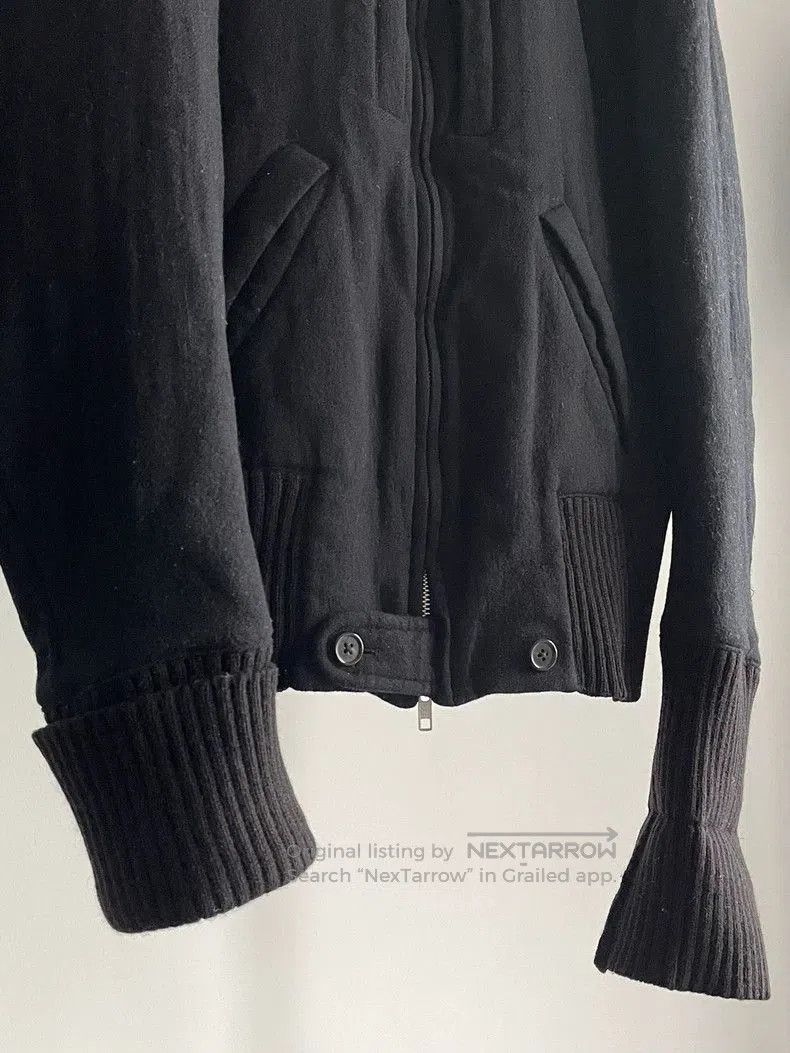 Ann Demeulemeester Ann Demeulemeester Wool Collar Zip Jacket. Size US XXS / EU 40 - 6 Thumbnail