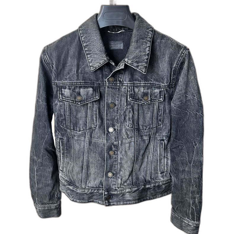 Saint Laurent Paris Saint Laurent Denim Jacket, Size M-2506 Size US M / EU 48-50 / 2 - 1 Thumbnail