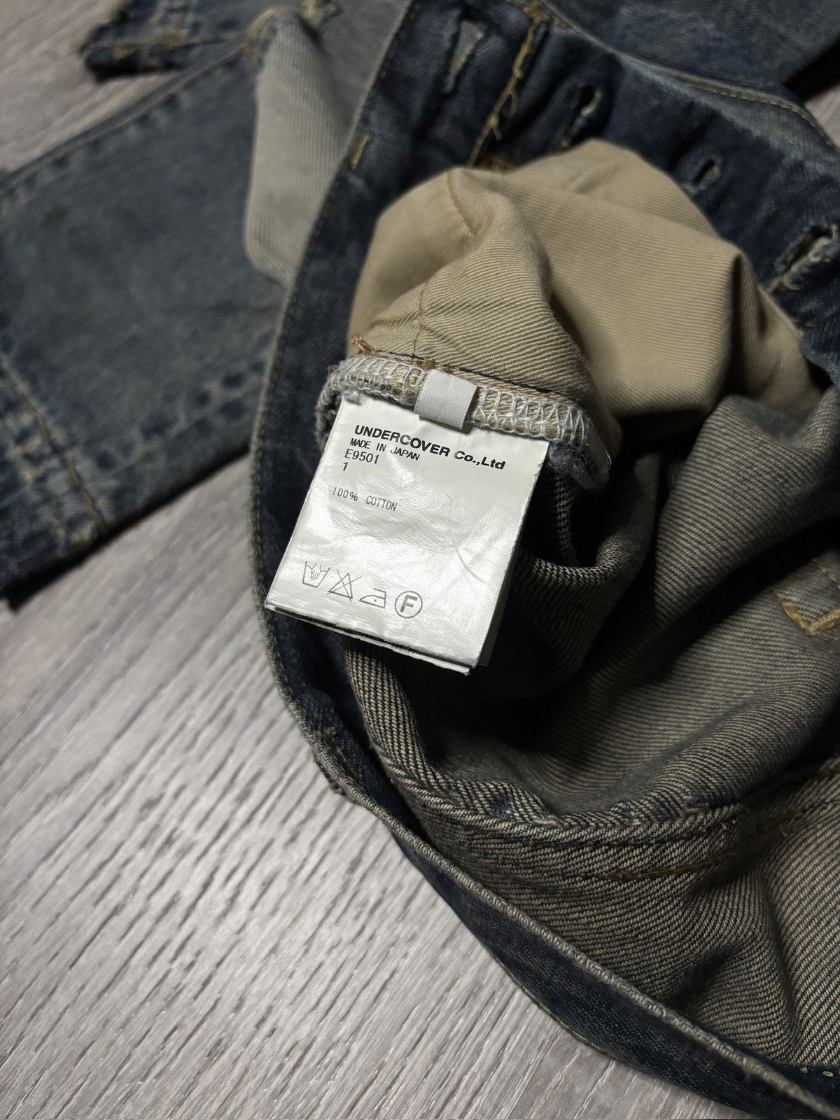 Undercover undercover ss10 red yarn denim Size US 29 - 4 Thumbnail