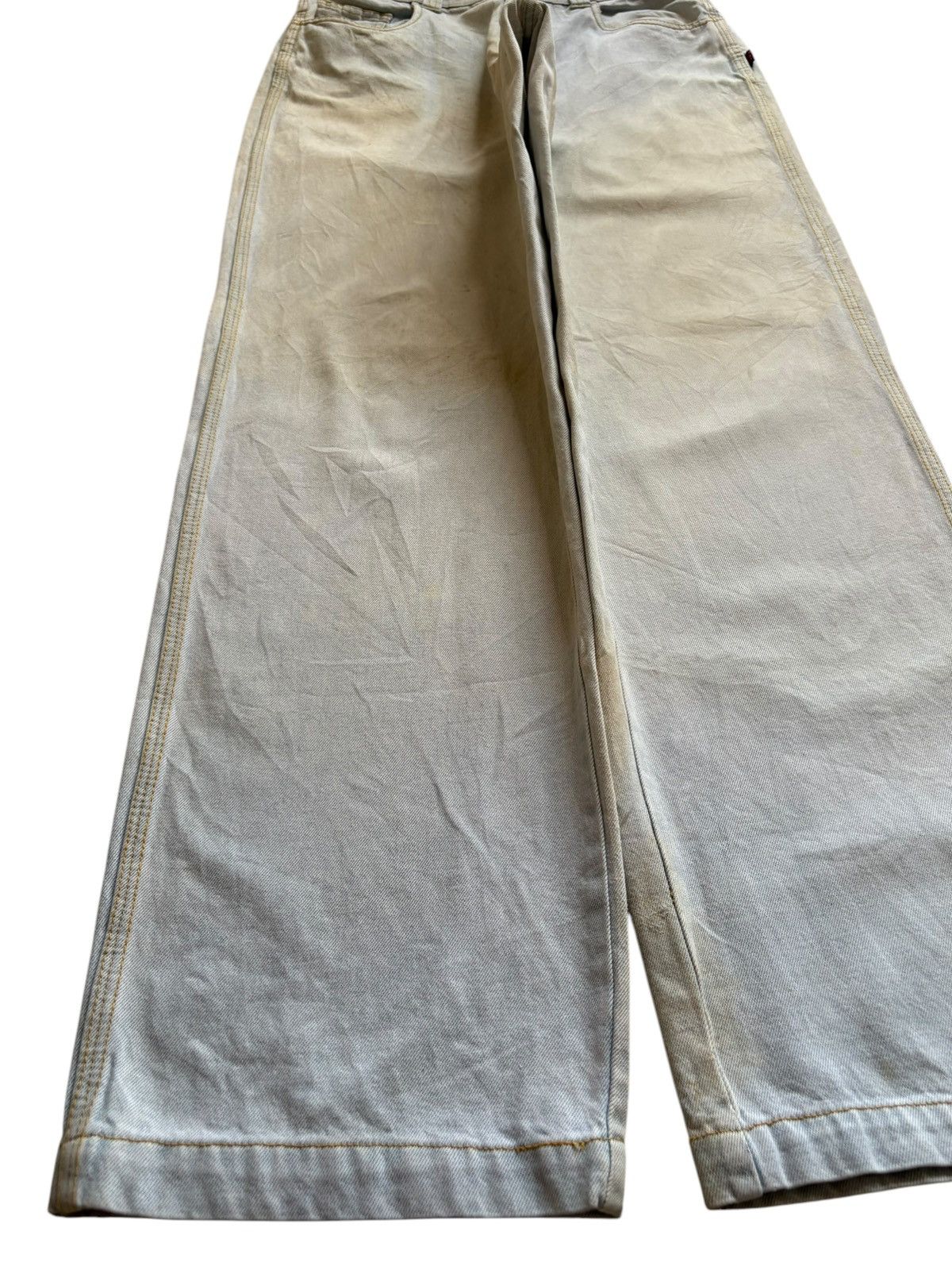 Japanese Brand Vintage Japanese Brand Light Blue Mud Wash Baggy Jeans Size US 32 / EU 48 - 6 Thumbnail