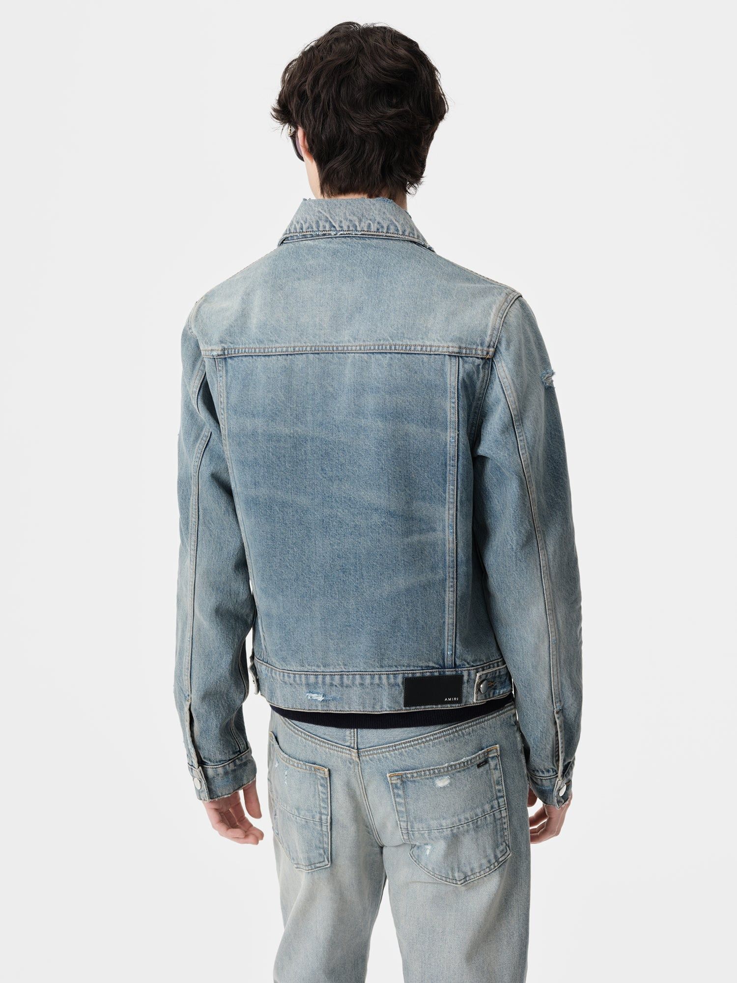 Amiri o1orln1125 MA Trucker Jacket in Blue Size US L / EU 52-54 / 3 - 4 Thumbnail