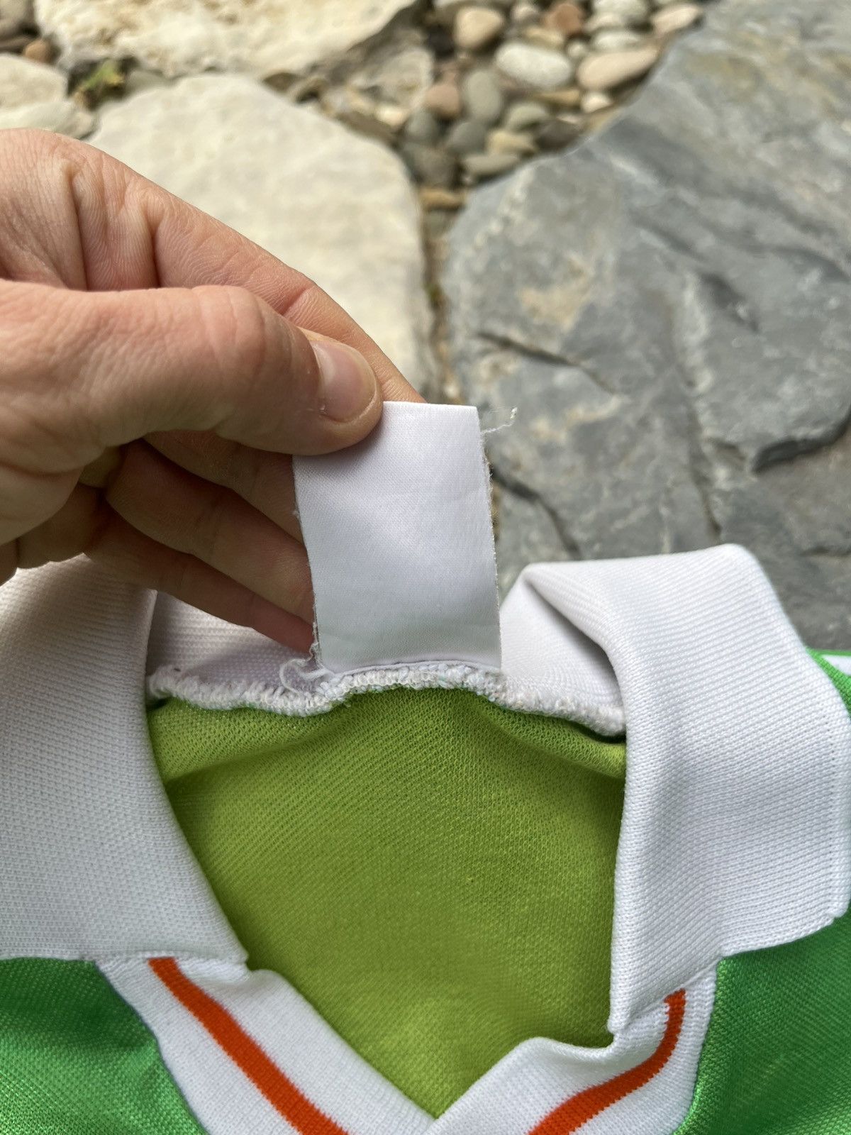 Adidas × Vintage Vintage 80s Adidas Ireland soccer jersey national team lucky Size US L / EU 52-54 / 3 - 19 Thumbnail