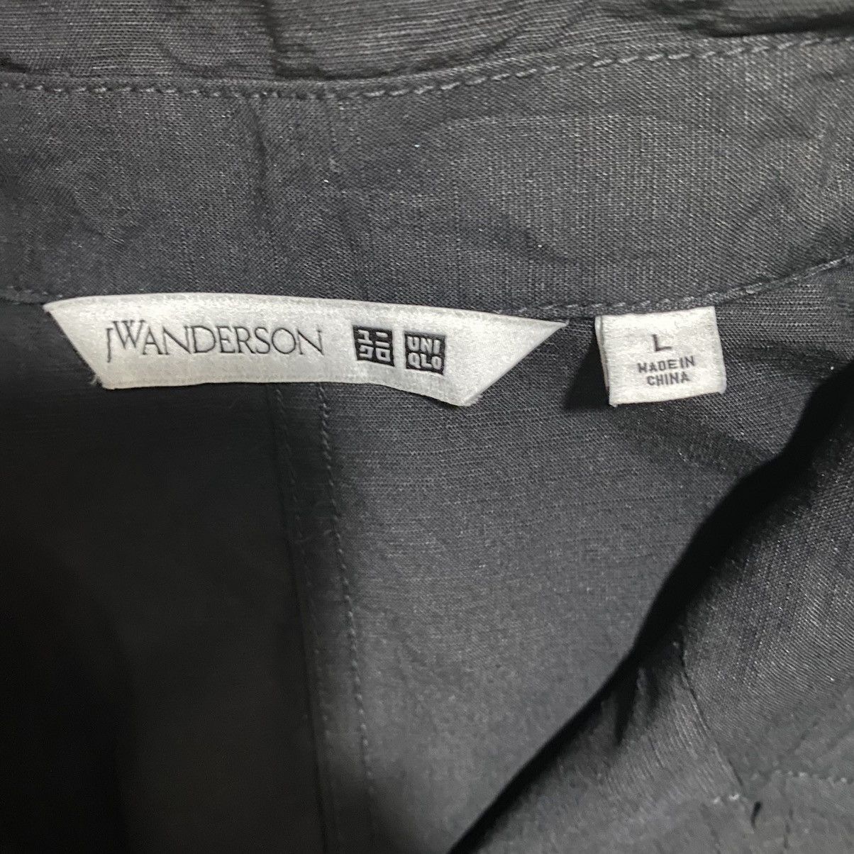 JW Anderson × Japanese Brand × Uniqlo J.W.Anderson Linen-Blend Belted Sleeveless Lapel Dress Size L / US 10 / IT 46 - 12 Thumbnail