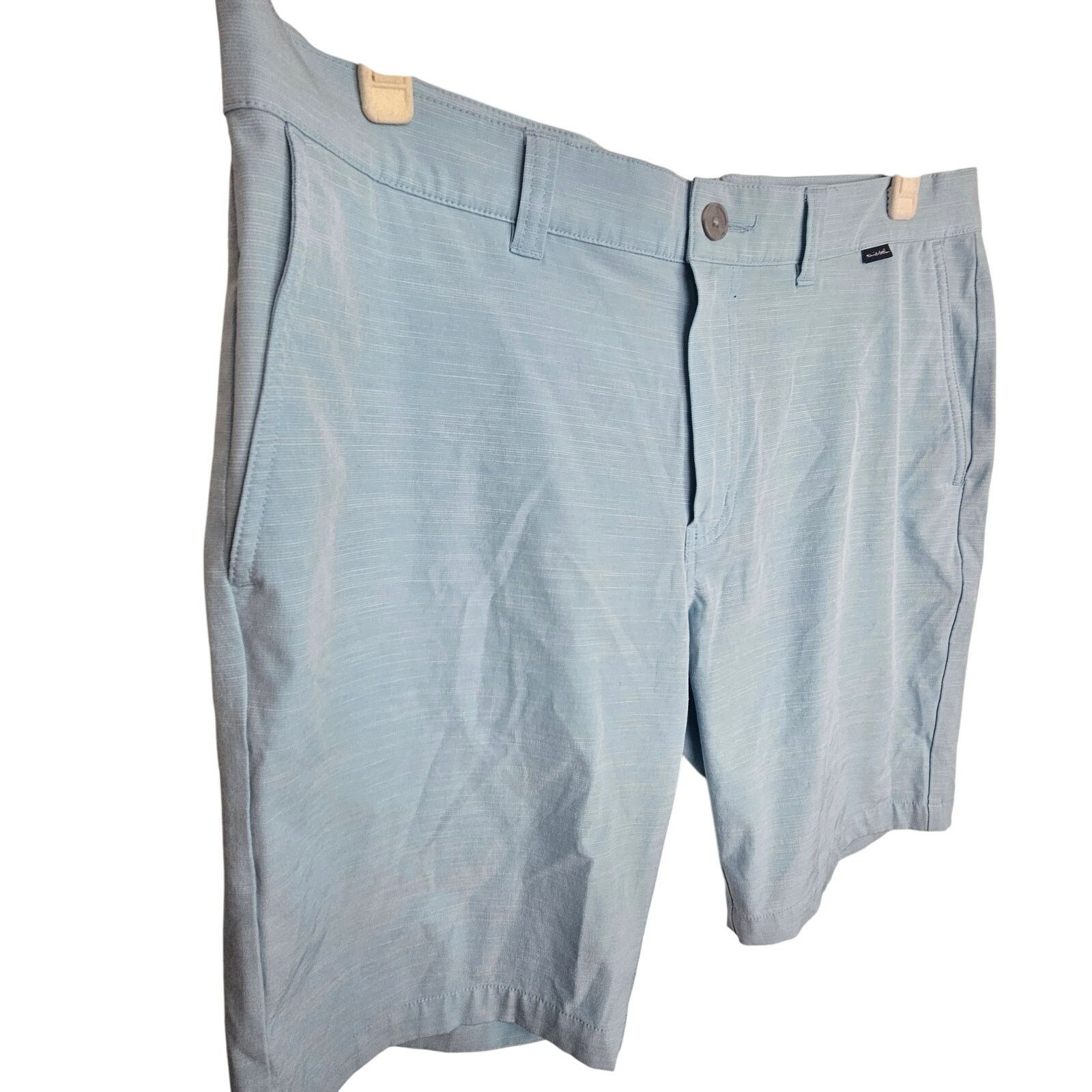 TravisMathew Travis Mathew Golf Chino Shorts Men 36x10 Blue Lightweight Size US 36 / EU 52 - 2 Thumbnail