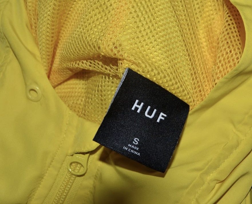 Huf × Thrasher HUF Jacket Anorak Yellow Size S Size US S / EU 44-46 / 1 - 10 Thumbnail
