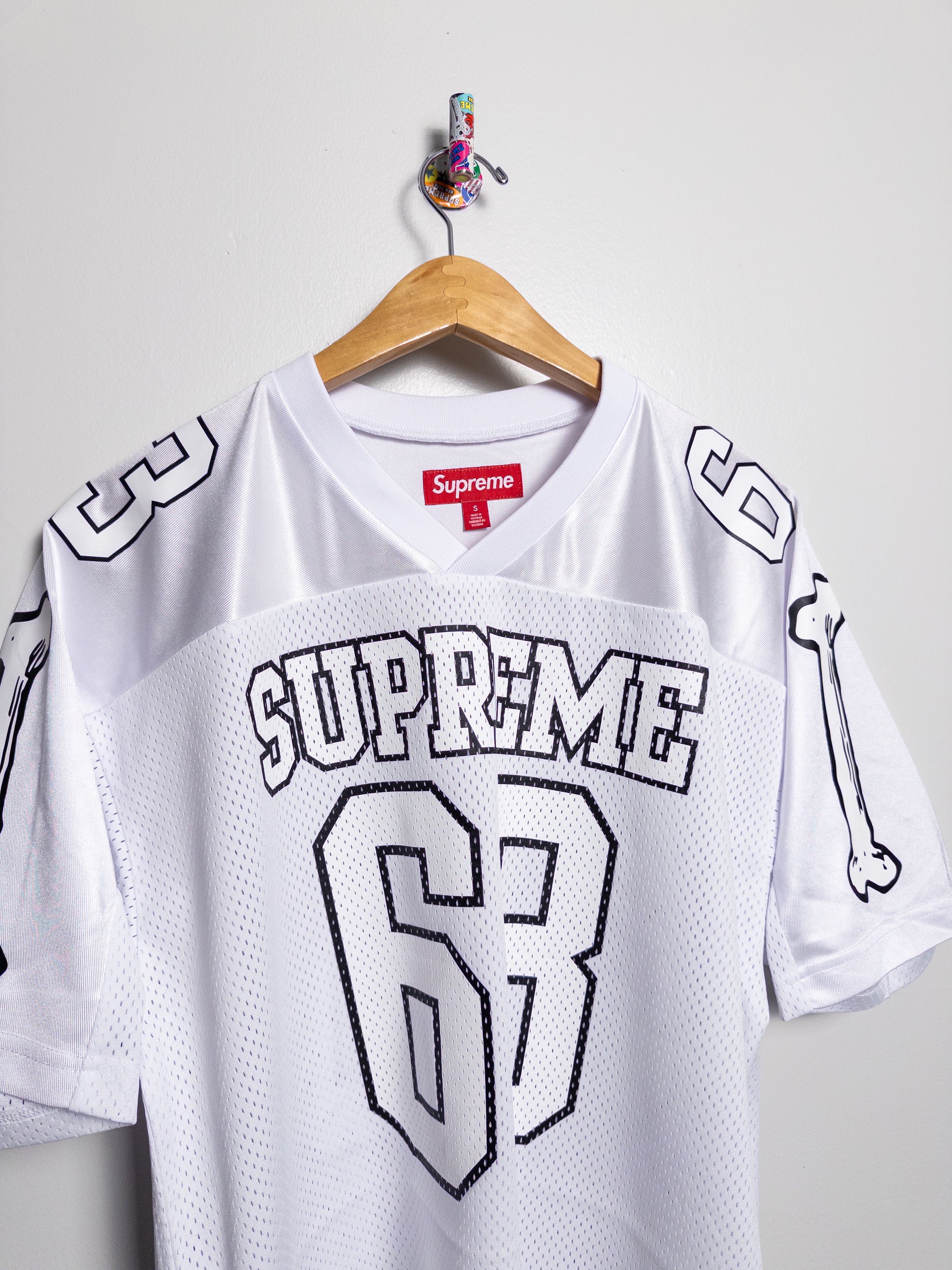 Supreme BONES FOOTBALL JERSEY Size US S / EU 44-46 / 1 - 3 Thumbnail