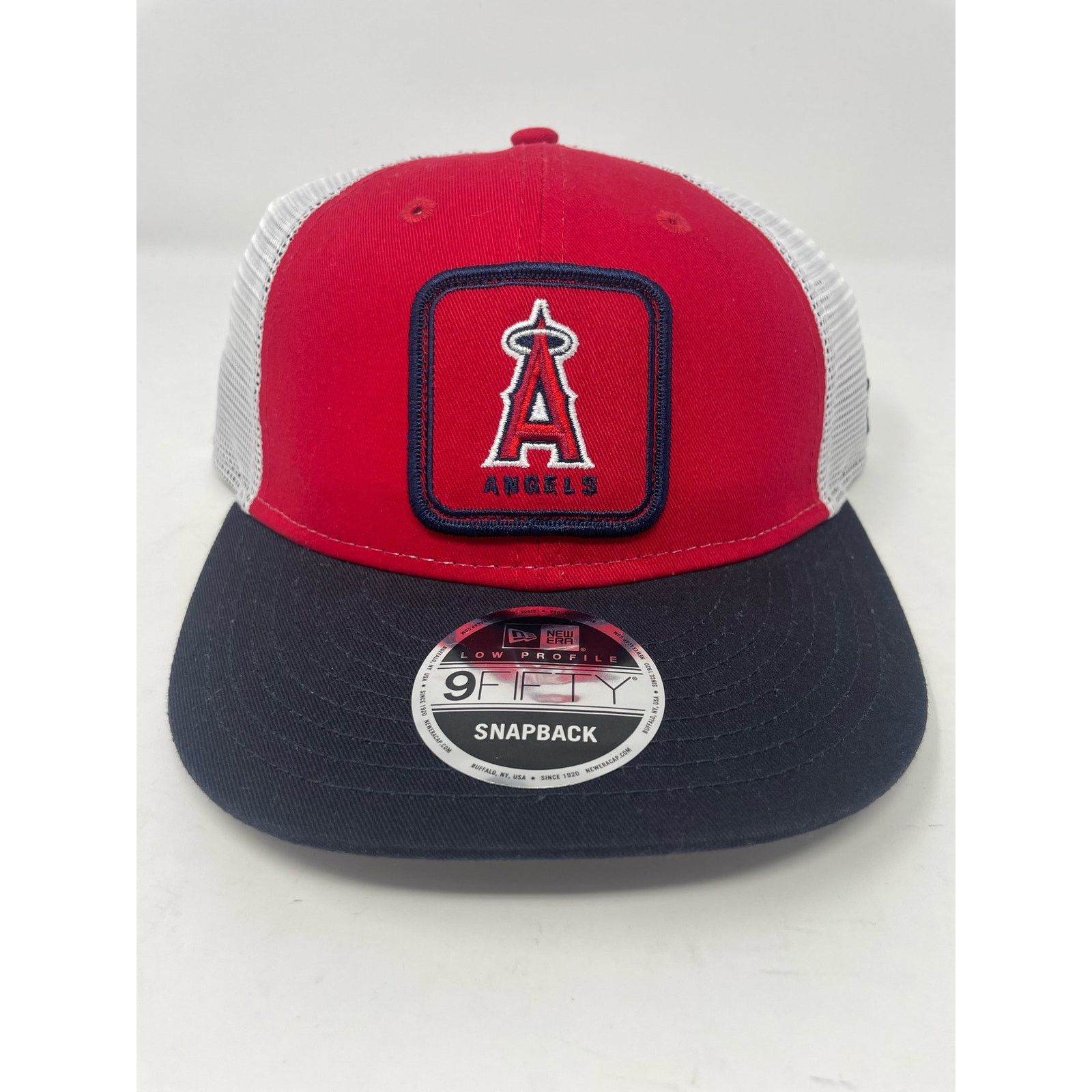 New Era New Era Los Angeles Angels Hat Red 59Fifty Fitted Cap Mens Size ONE SIZE - 3 Thumbnail