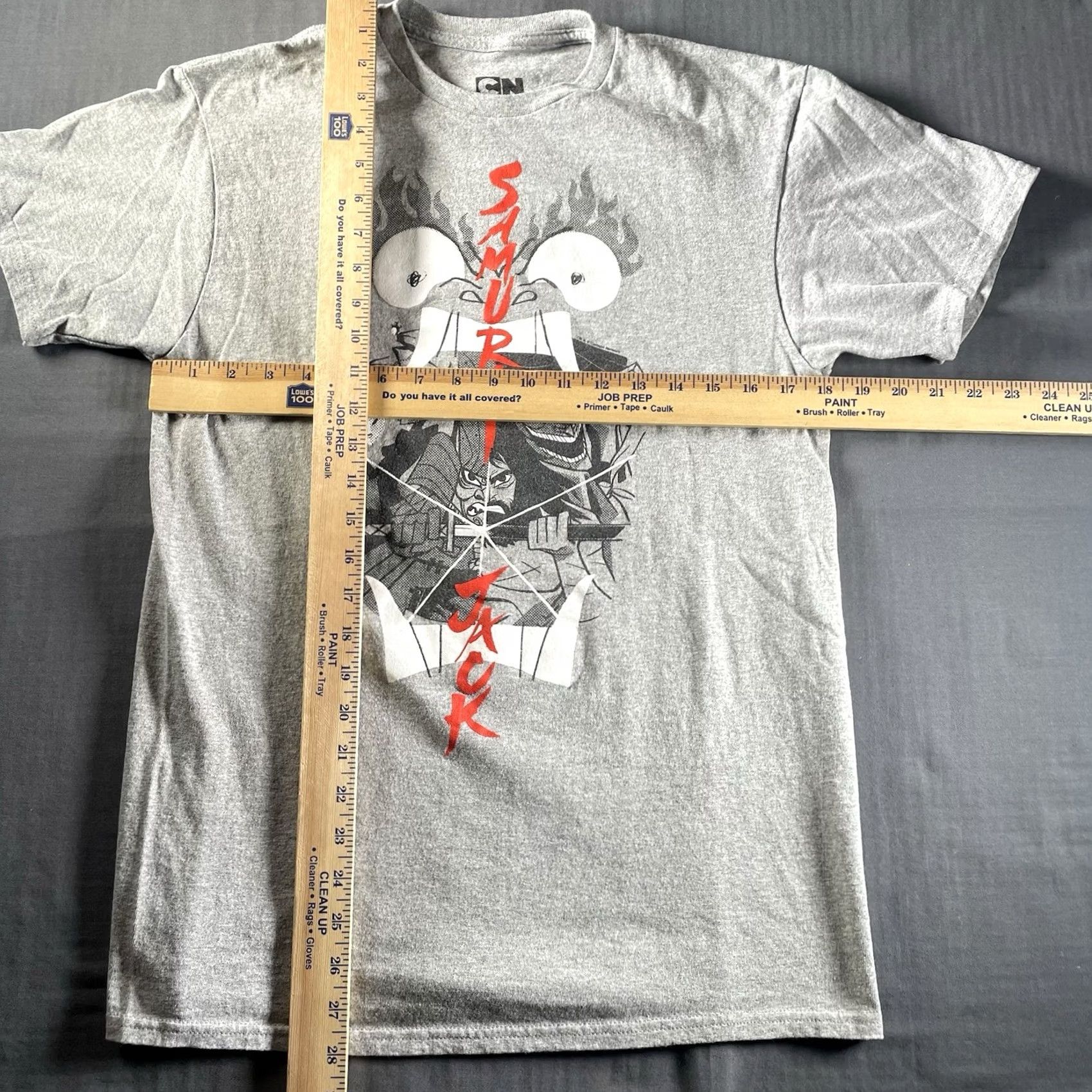 Vintage Cartoon Network Samurai Jack Shirt Mens M Black Graphic Tee 2018 Art Pop Culture Tee Size US M / EU 48-50 / 2 - 5 Thumbnail