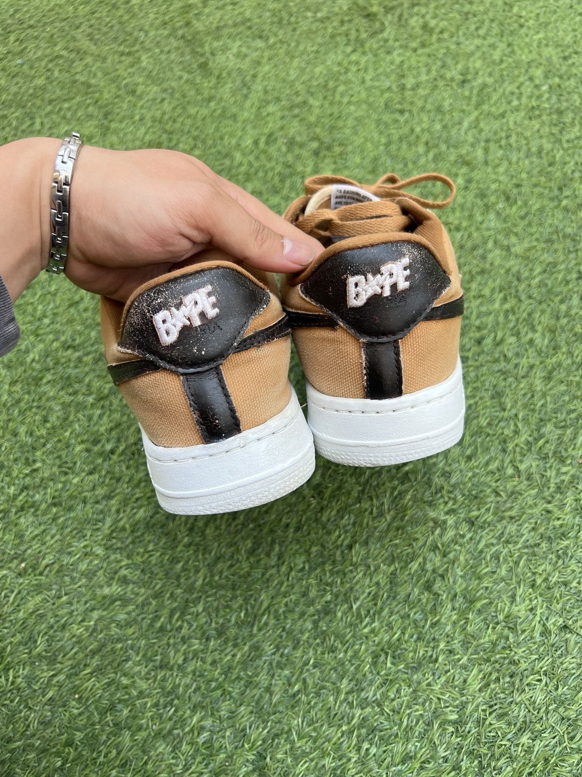 Bape Bape Sta Low Wheat Size US 8.5 / EU 41-42 - 5 Thumbnail