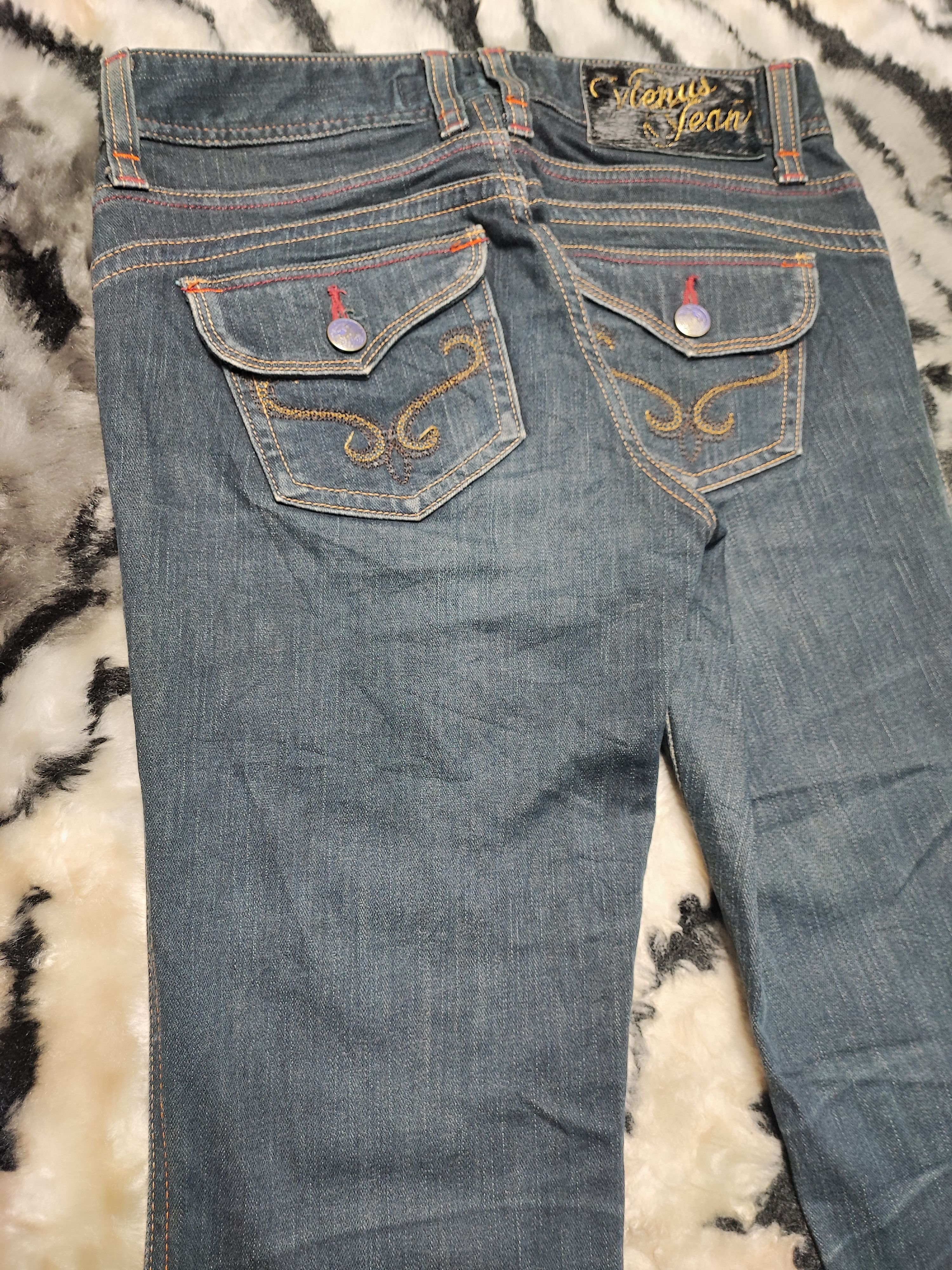 Edwin × Vintage Edwin Something Bootcut Flare Distressed Jeans Size US 30 / EU 46 - 15 Thumbnail