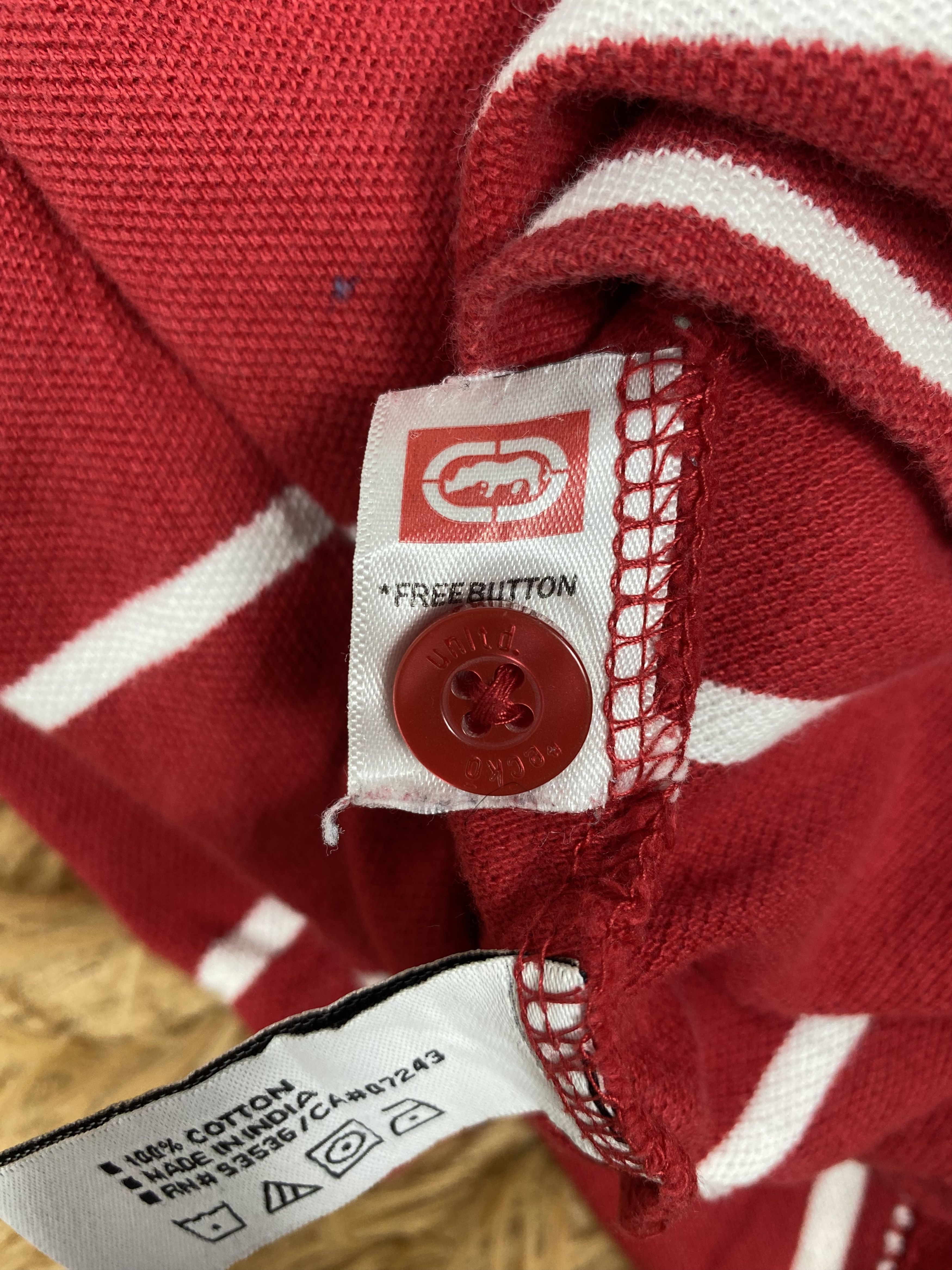 Ecko Unltd. Vintage Ecko Unltd. Y2k Hip Hop Polo Shirts PT0042 Size US L / EU 52-54 / 3 - 8 Thumbnail