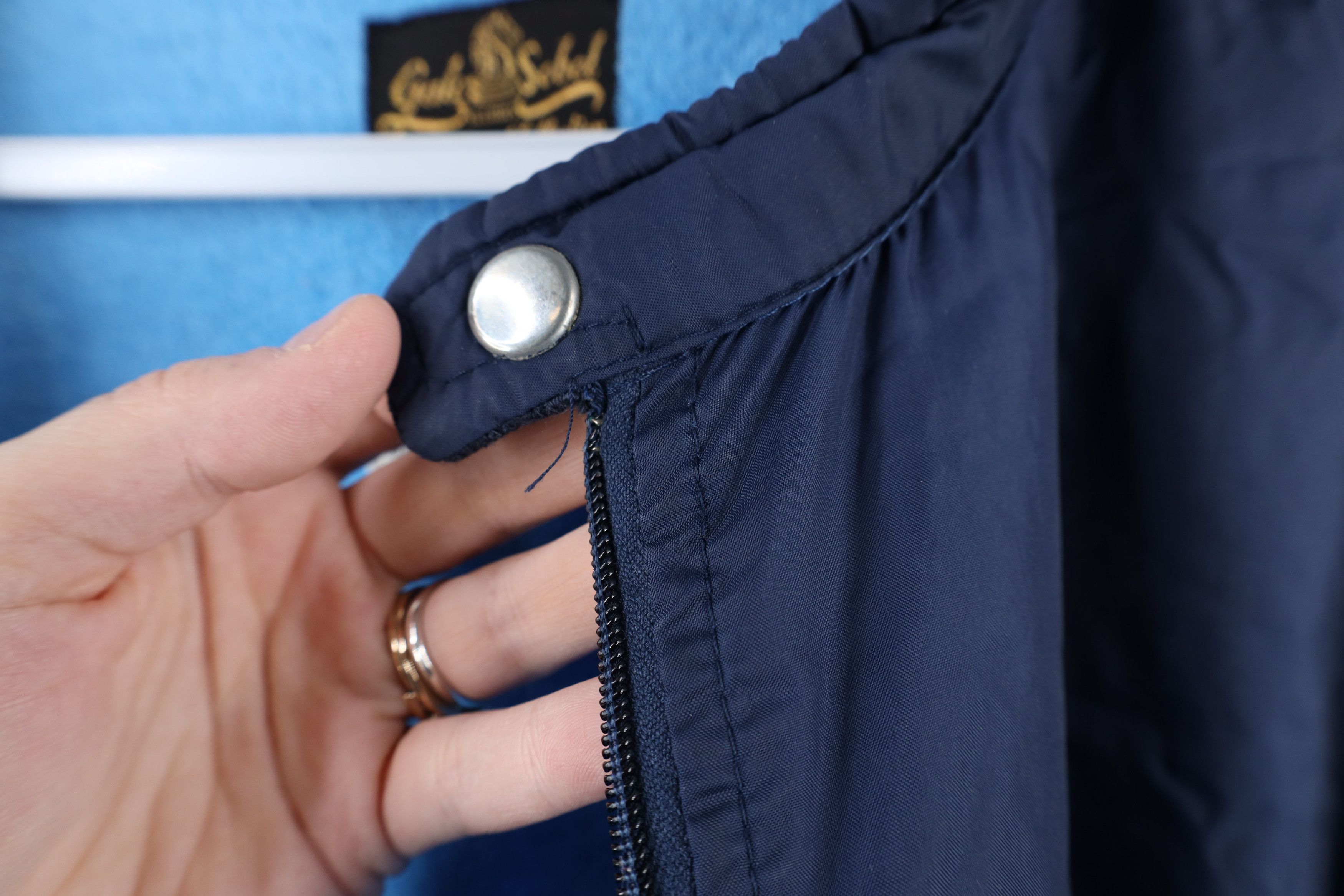 Vintage Vintage 70s Streetwear Lined Striped Windbreaker Jacket Size US XXL / EU 58 / 5 - 12 Thumbnail