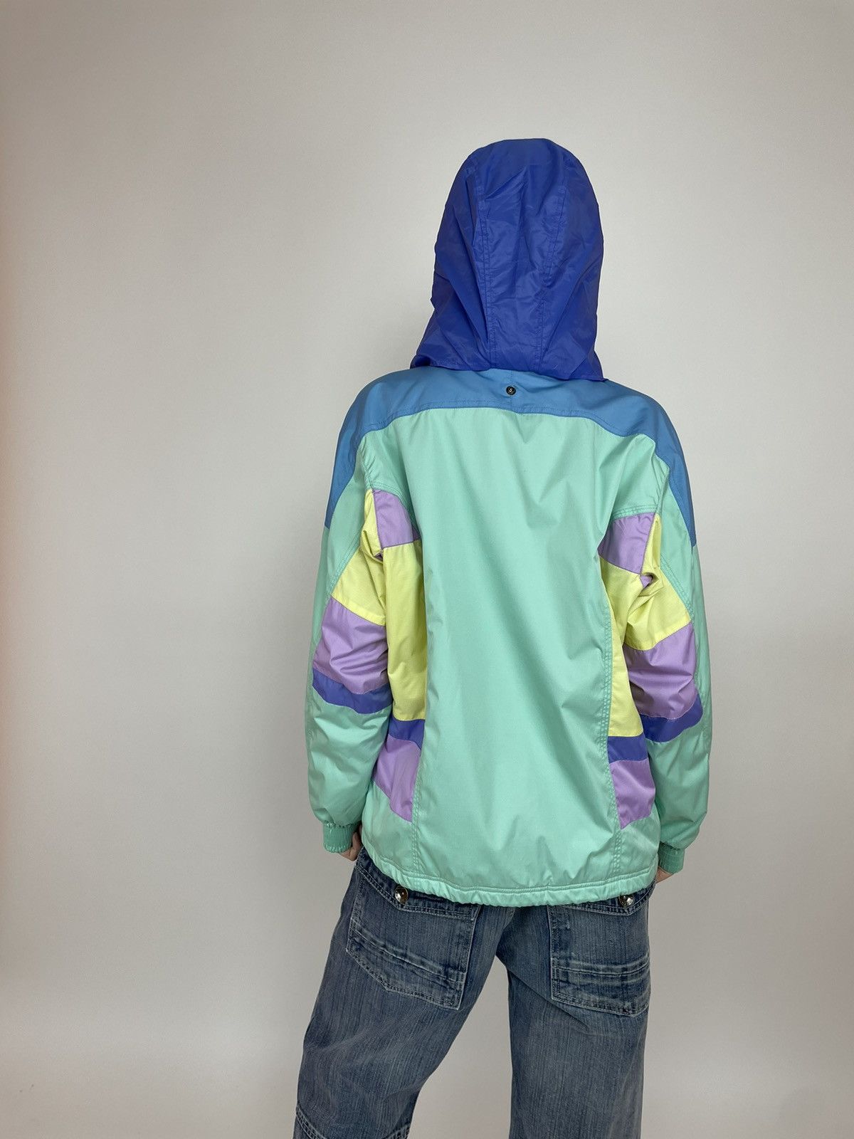 Vintage DEGRE7 vintage SKI Womens jacket Multicolour size M Size M / US 6-8 / IT 42-44 - 8 Thumbnail