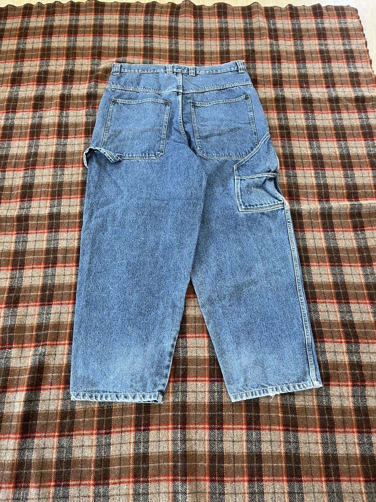 Other Vintage Y2K 2000’s Wide leg Baggy skater denim Jeans Size US 37 - 7 Thumbnail