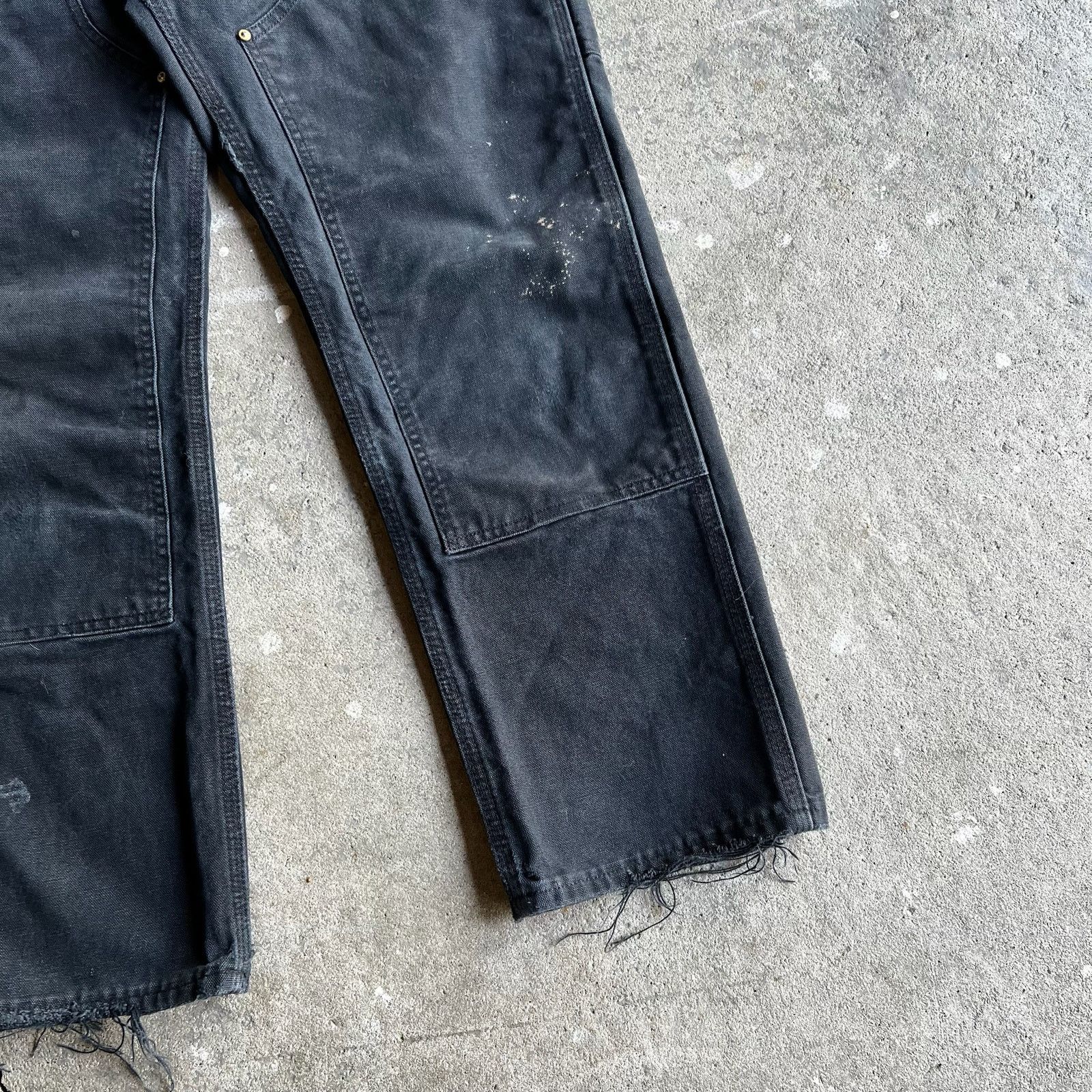 Carhartt × Vintage Carhartt black double knee work wear carpenter pants Size US 28 / EU 44 - 3 Thumbnail