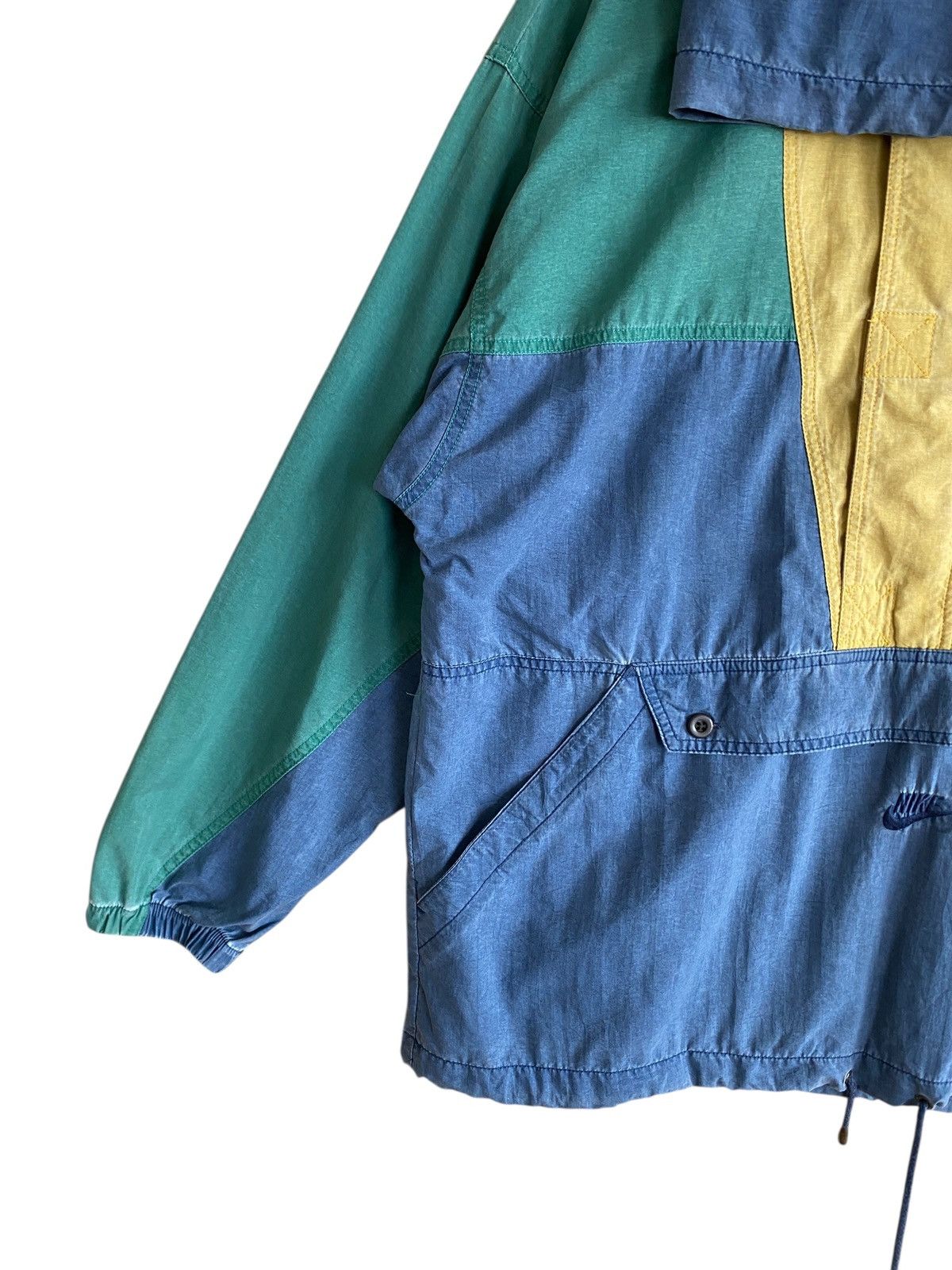 Nike Very Rare Vintage Nike Anorak Half Zipper Baggy Hoodie 2000s Size US M / EU 48-50 / 2 - 5 Thumbnail
