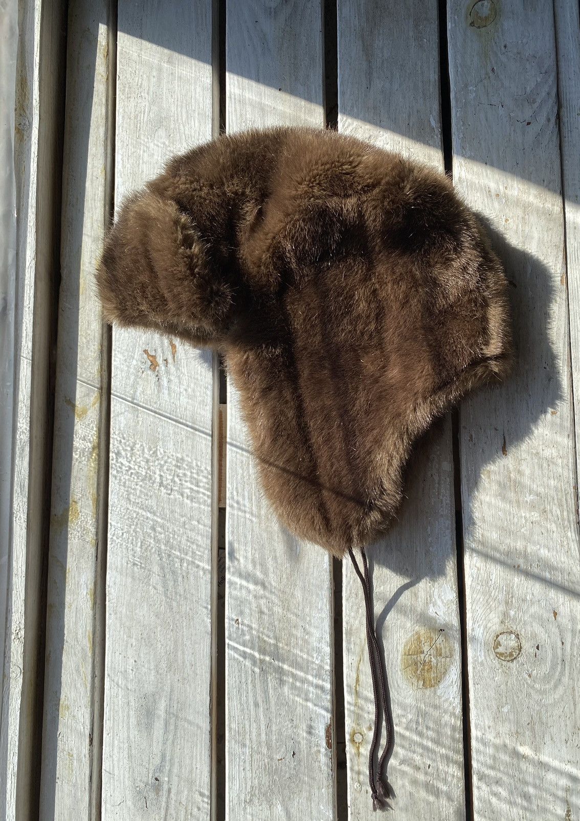 Japanese Brand × Vintage Y2K HYPE FUZZY MOHAIRE AVIATOR USSR USHANKA HAT bubble Size ONE SIZE - 3 Thumbnail