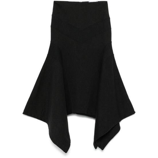 The Attico THE ATTICO Women Mid Skirts 250WCS00143 JJF007AA 877 BLACK Size 27" / US 4 / IT 40 - 1 Thumbnail