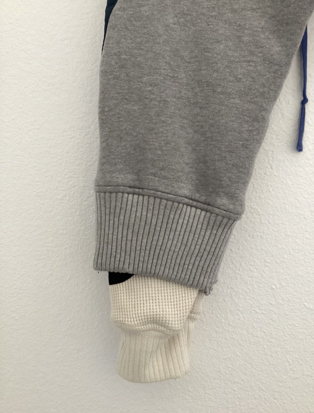 Greg Lauren BLUE PUFFER ZIP PANT Size US 32 / EU 48 - 18 Thumbnail