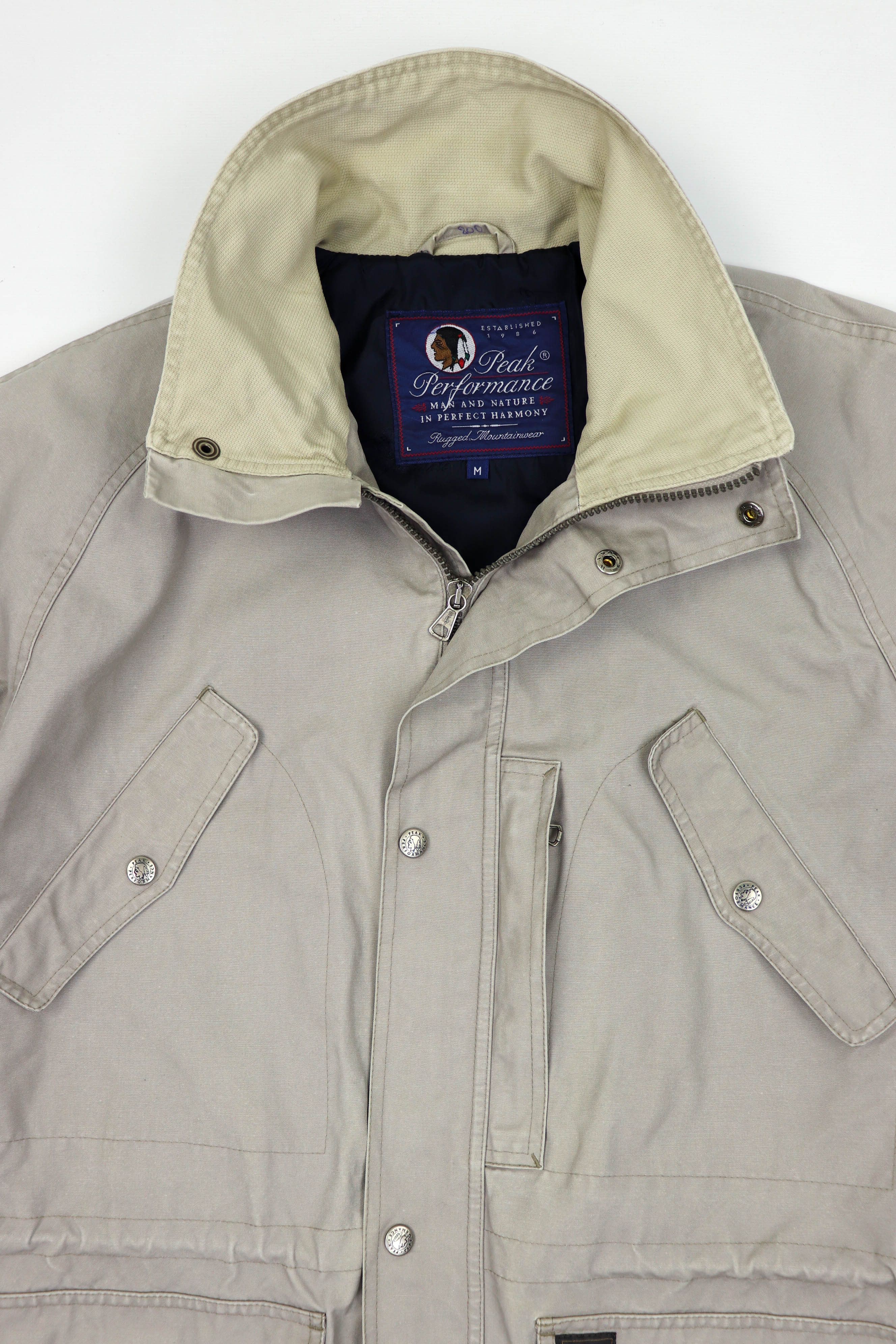 Peak Performance Peak Performance Vintage Salmi Zip Outdoor Hunting Jacket Size US M / EU 48-50 / 2 - 9 Thumbnail