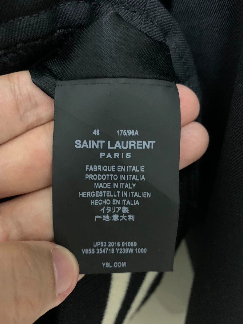 Saint Laurent Paris Saint Laurent Paris 17ss Darth Vader Patchwork Teddy Jacket Size US M / EU 48-50 / 2 - 4 Thumbnail