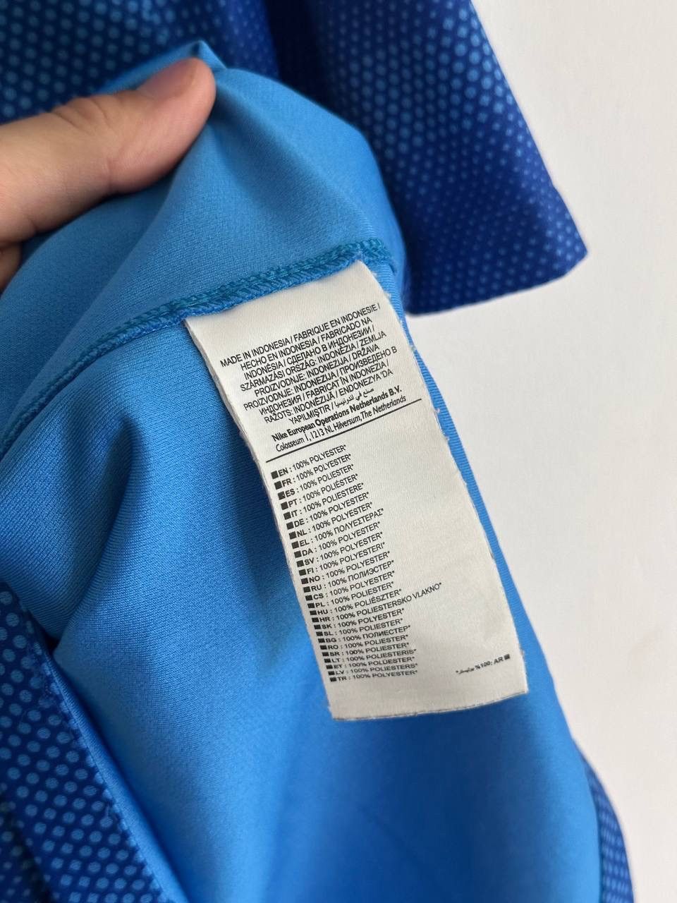 Nike Nike Brazil Away Soccer Jersey 2014 World Cup Blue CBF Shirt Size US S / EU 44-46 / 1 - 6 Thumbnail