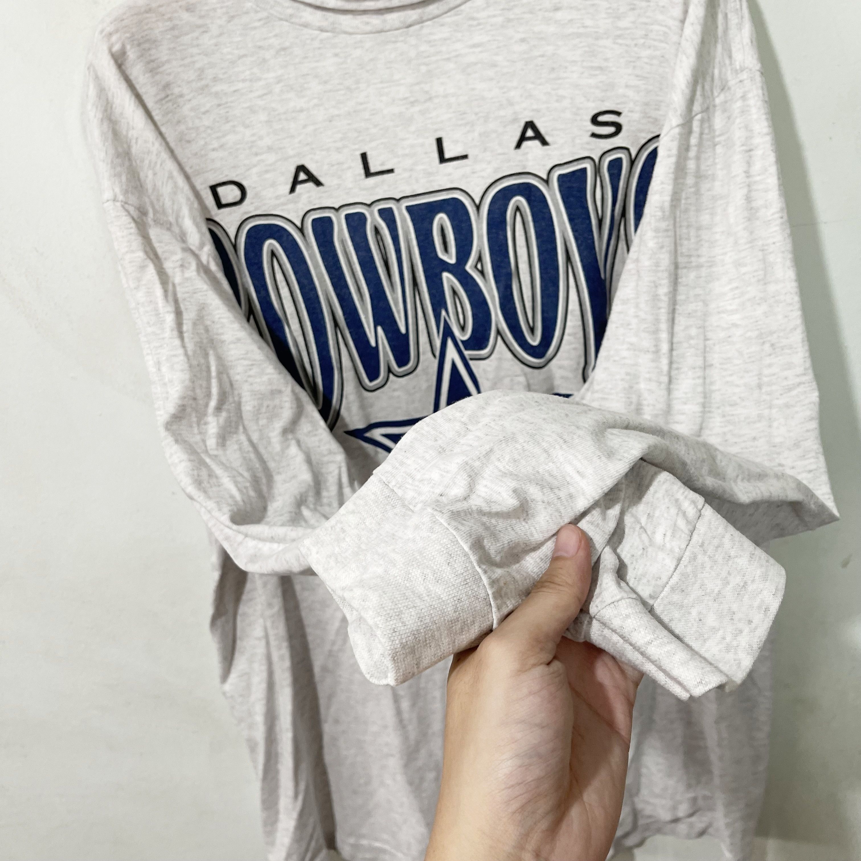 NFL Vintage 1996 Dallas Cowboys Long Sleeve Shirt Size US L / EU 52-54 / 3 - 6 Thumbnail