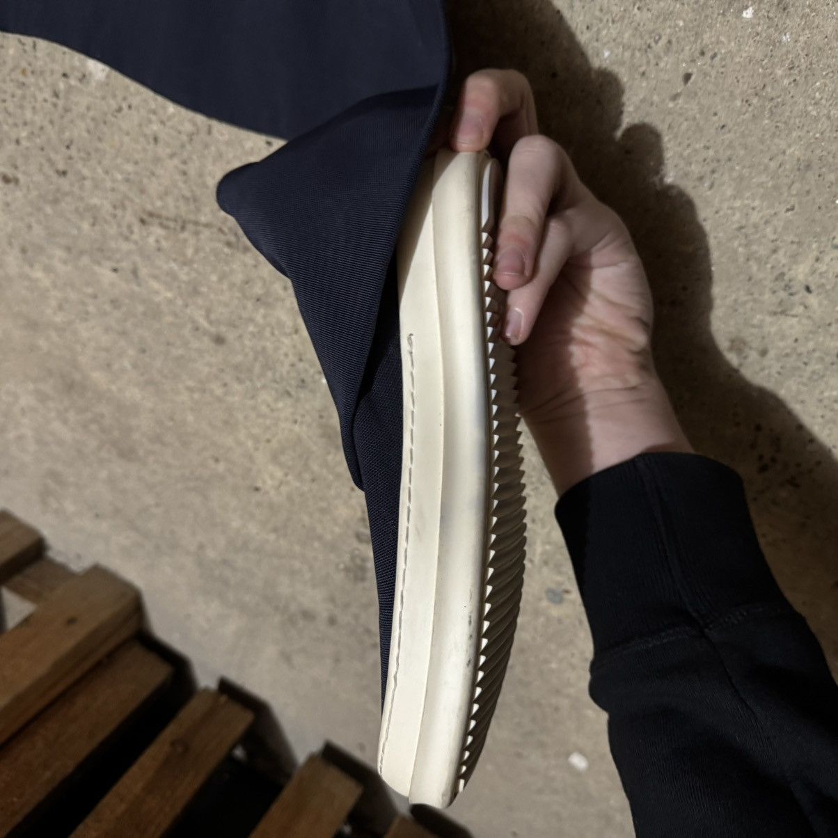 Rick Owens Rick owens drkshdw ramones high socks thigh Size US 5.5 / IT 35.5 - 10 Thumbnail